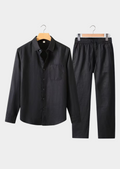 Conjunto de Verão Dolcevita Manga Longa - Preto