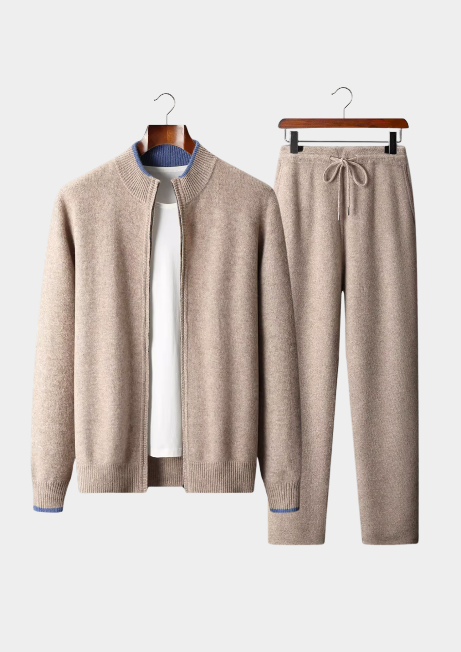 Conjunto Tivro em Lã Merino Extrafina Pura