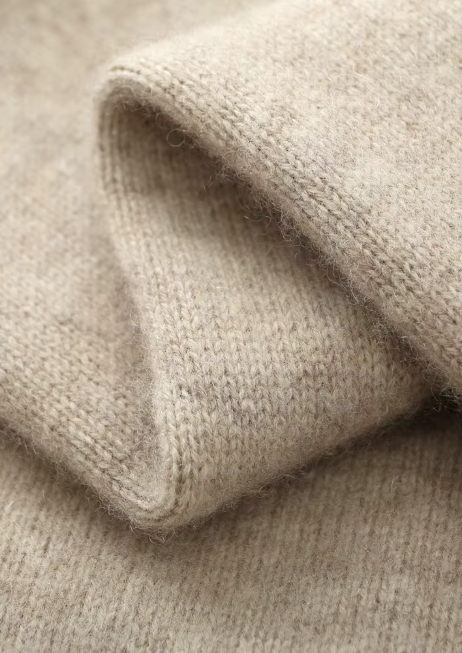 Cardigan com Zíper em Lã Merino Extrafina Pura