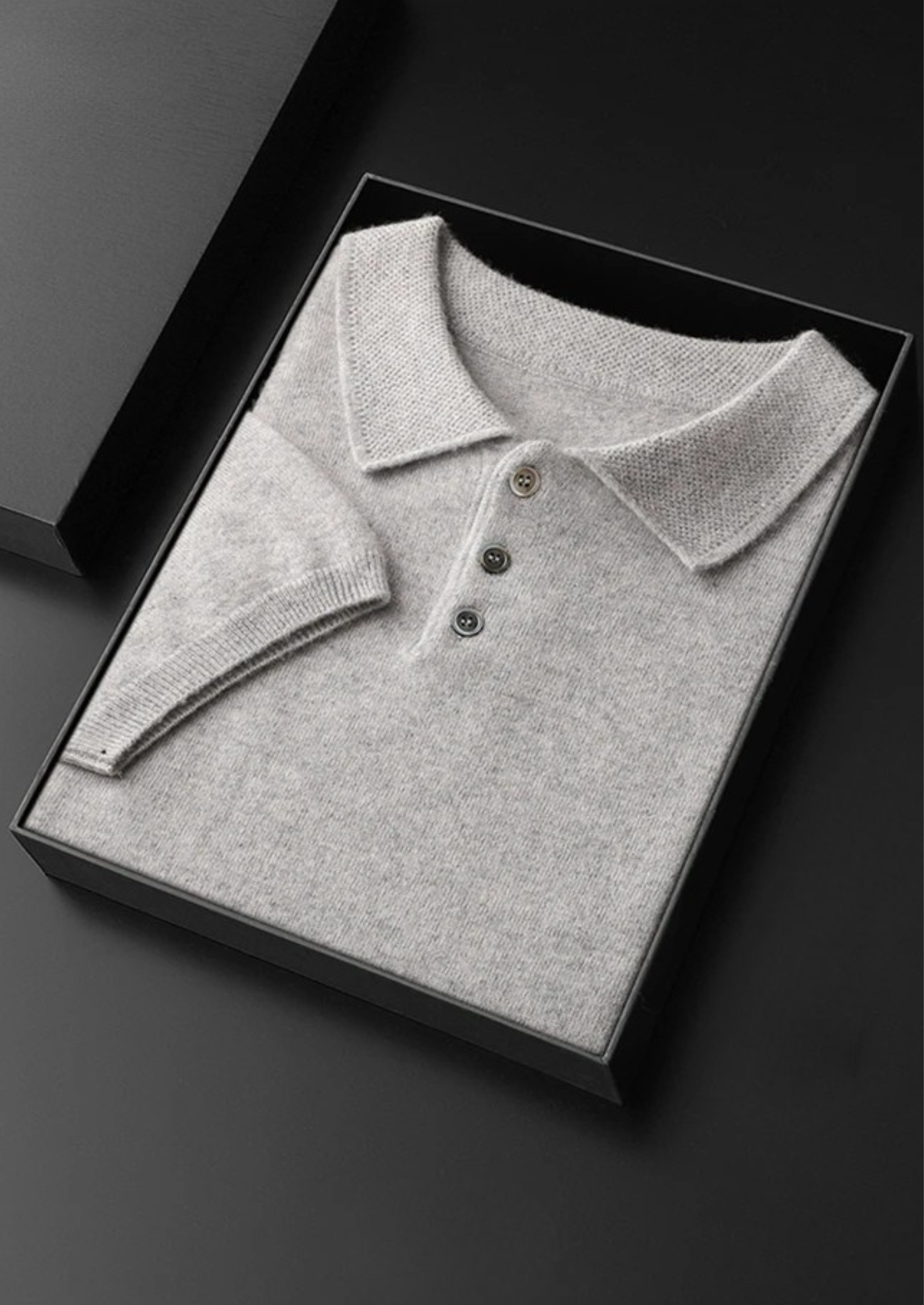 Polo Clássica em Cashmere Premium