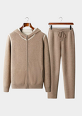 Conjunto Milano Leisure Bege em Cashmere Premium