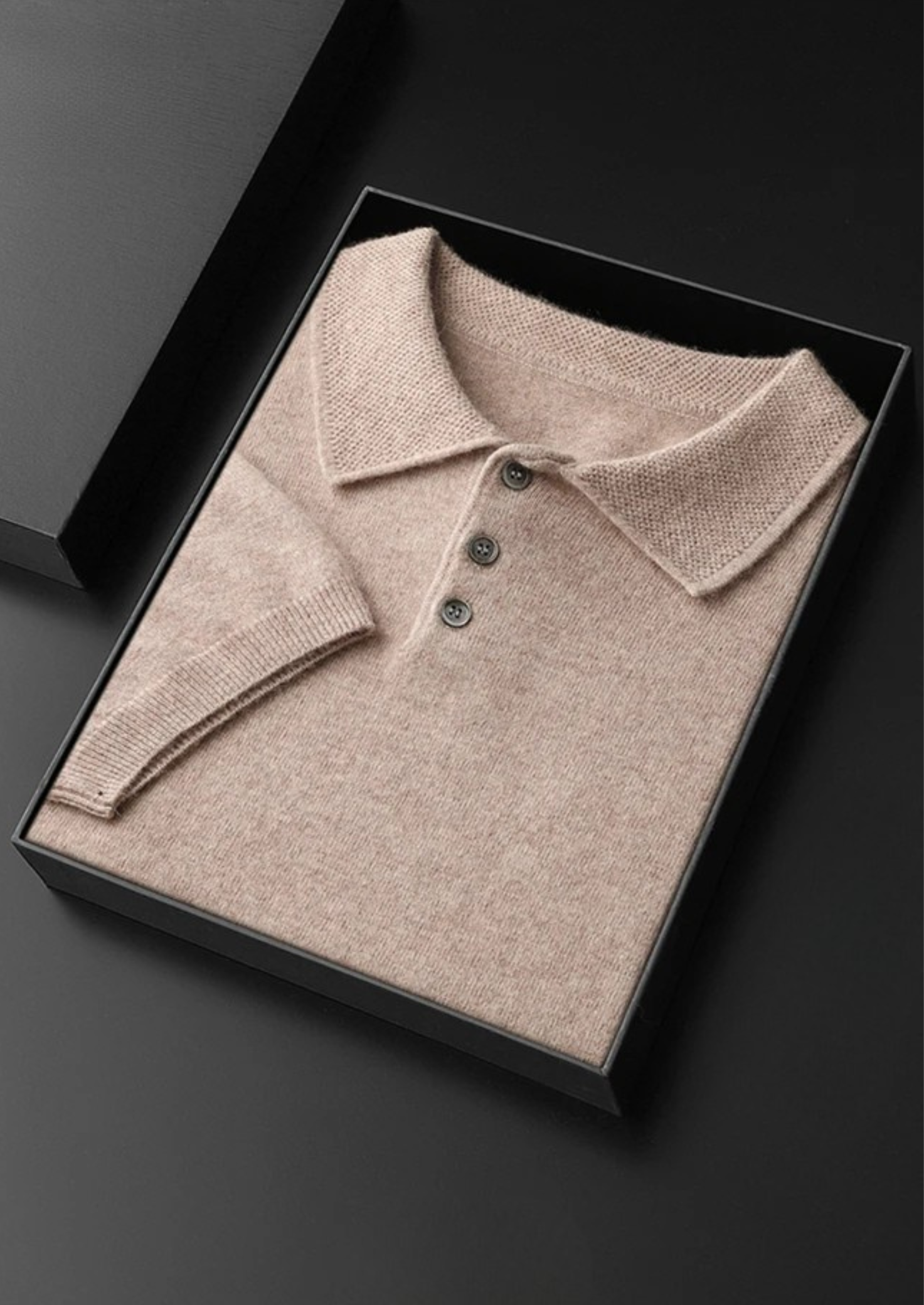 Polo Clássica em Cashmere Premium