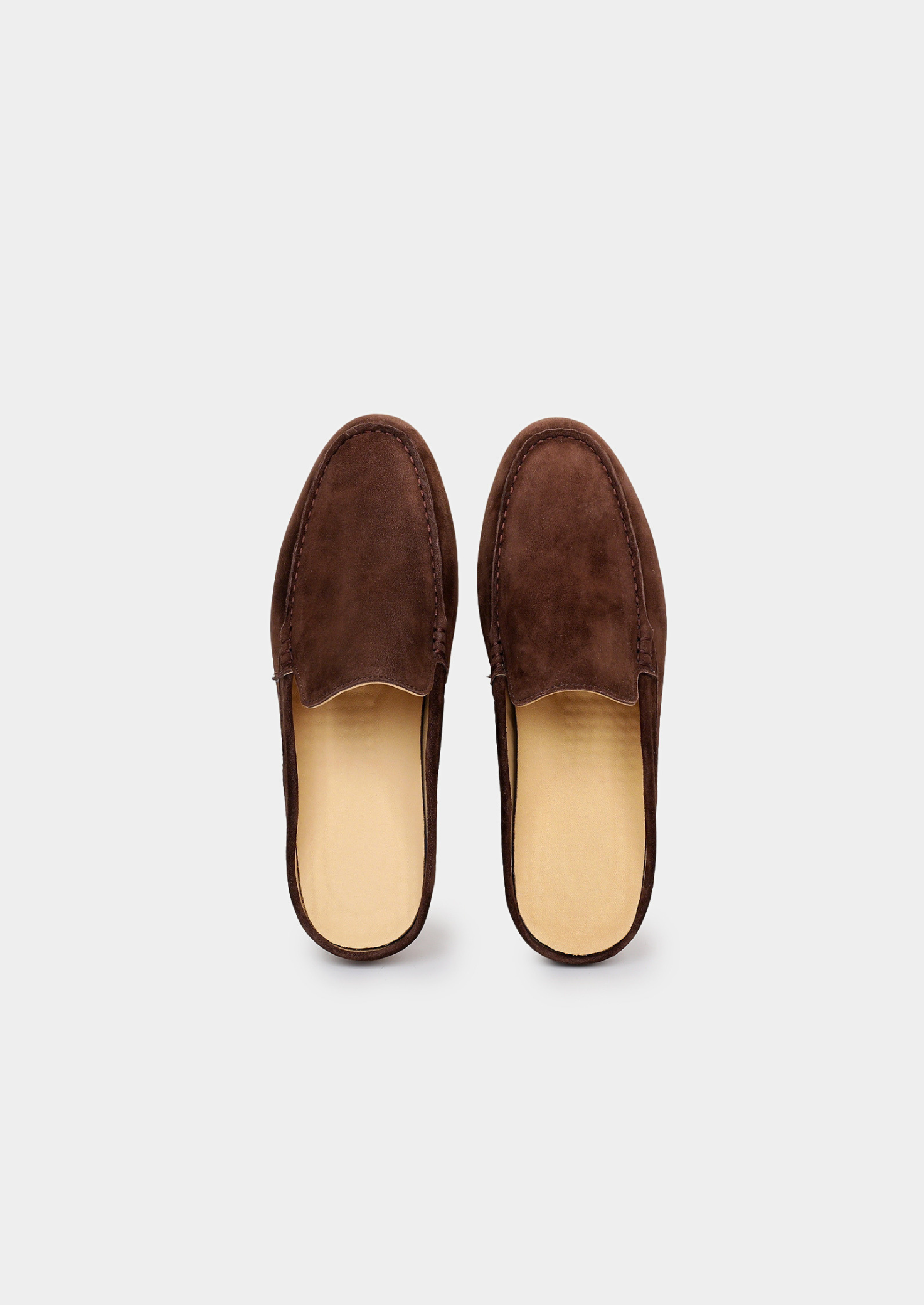 SLIPPER MARINA EM CAMURÇA - Café