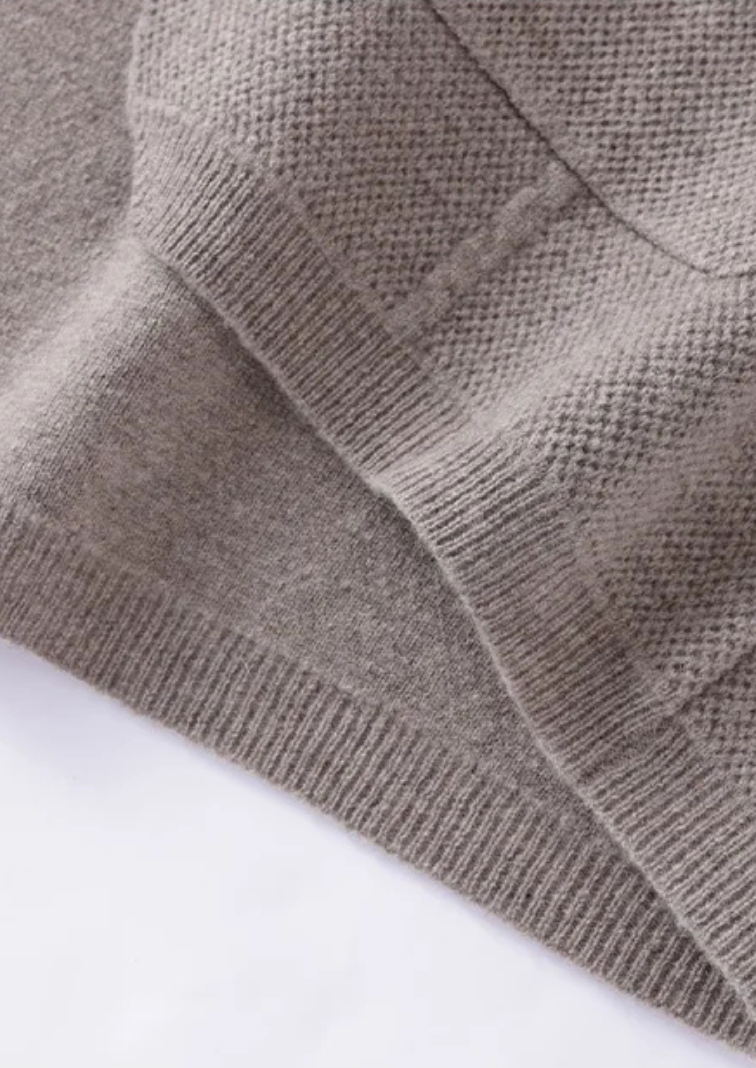 Overshirt com Botões em Lã Merino Extrafina Pura