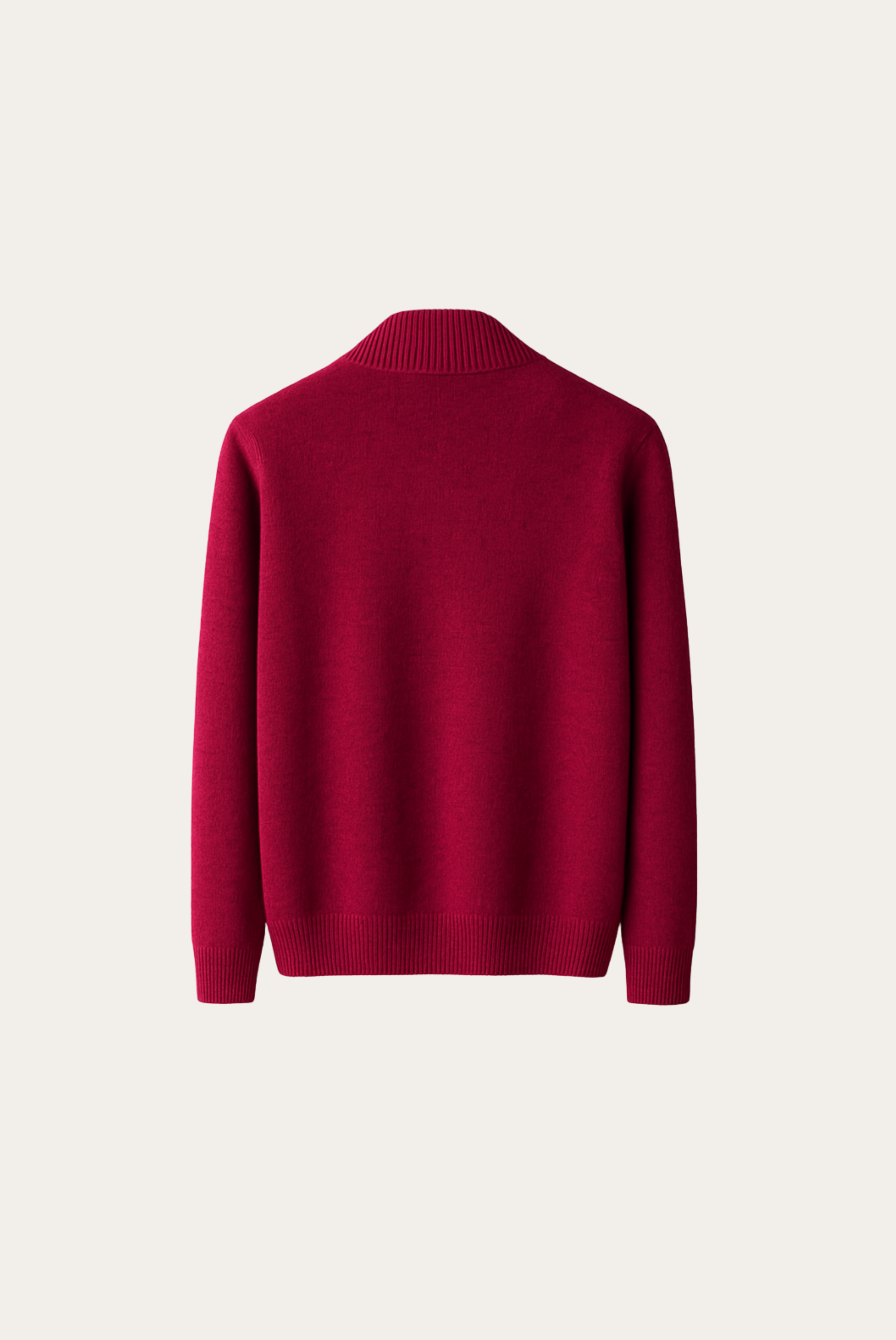 Cardigan de Cashmere Vermelho