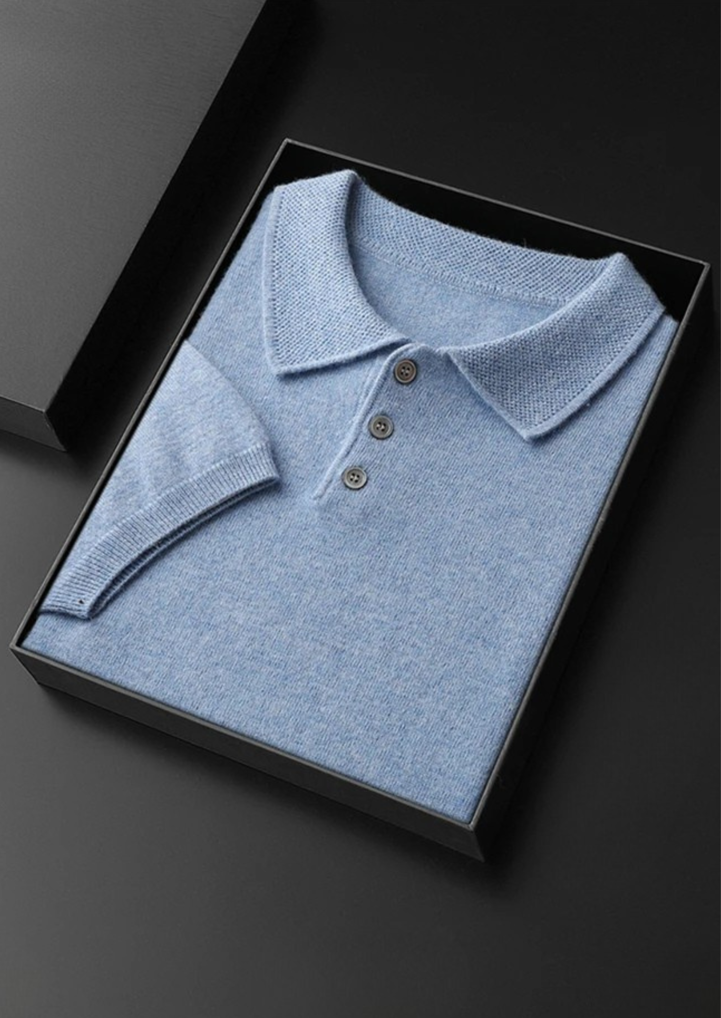 Polo Clássica em Cashmere Premium