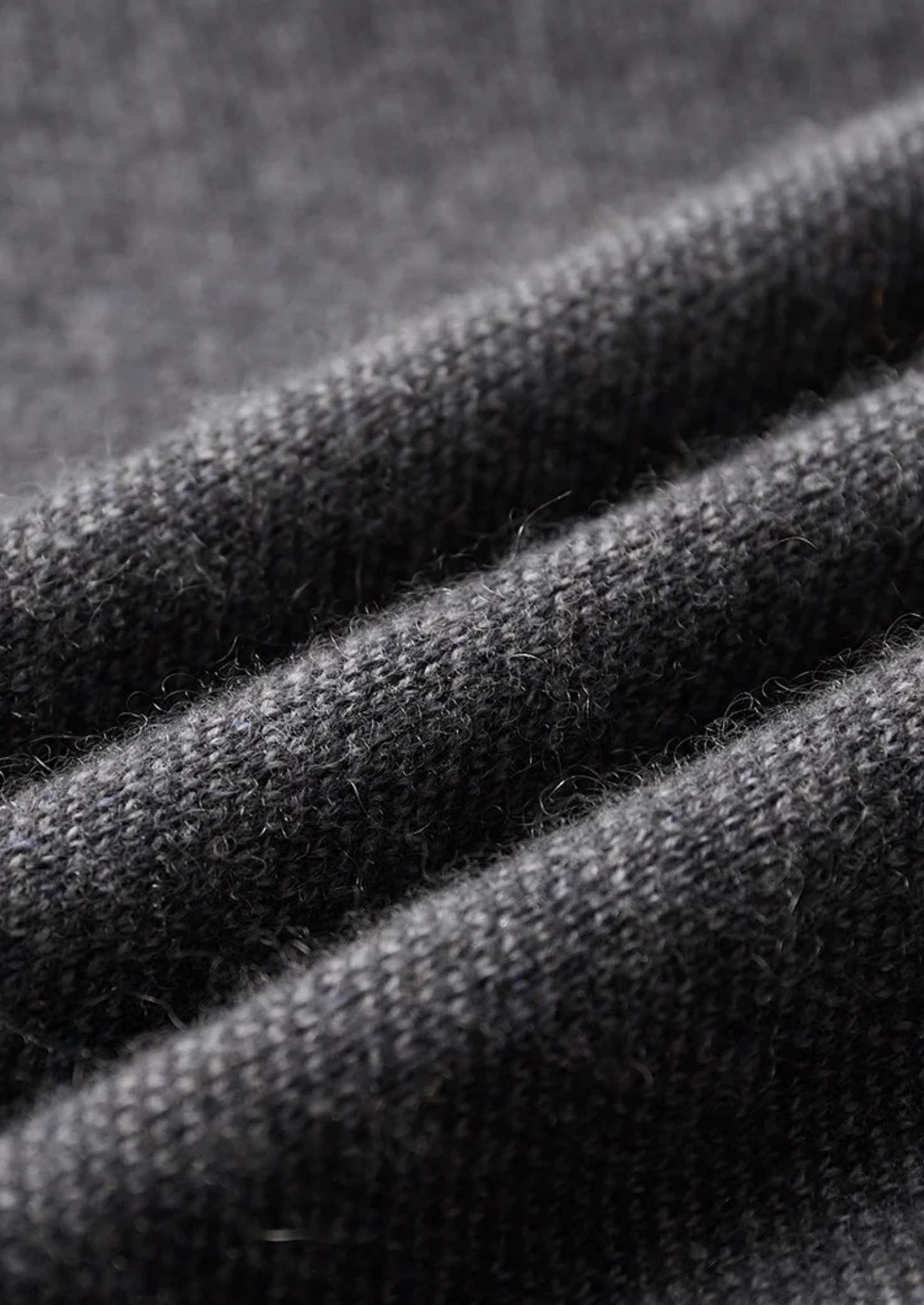 Cardigan com Zíper Jacquard em Caxemira Premium