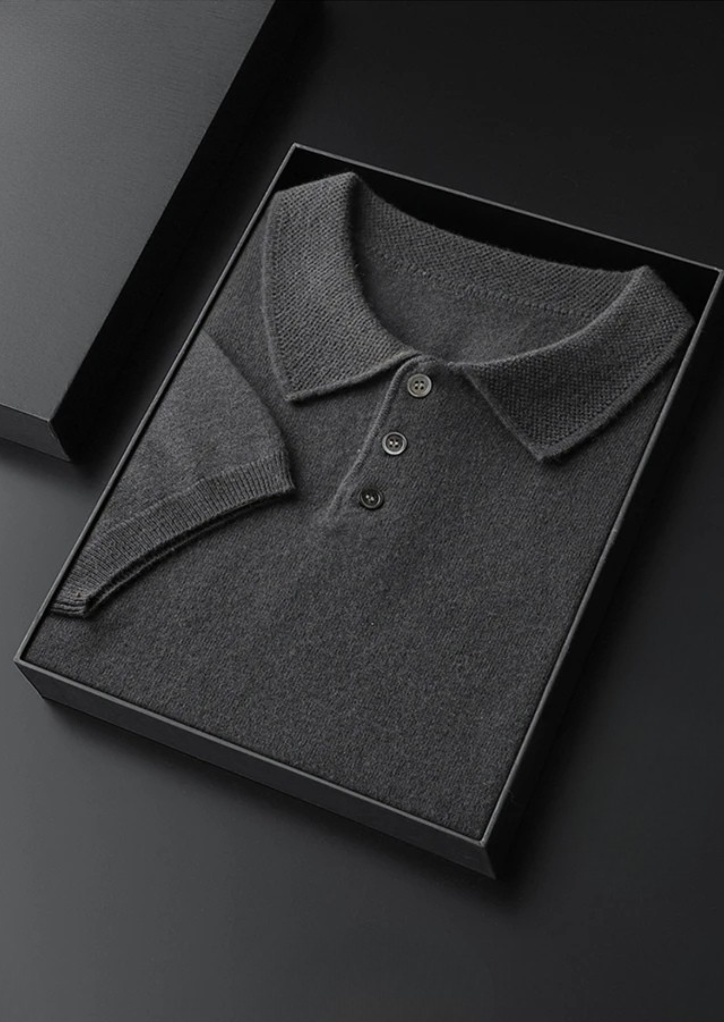 Polo Clássica em Cashmere Premium