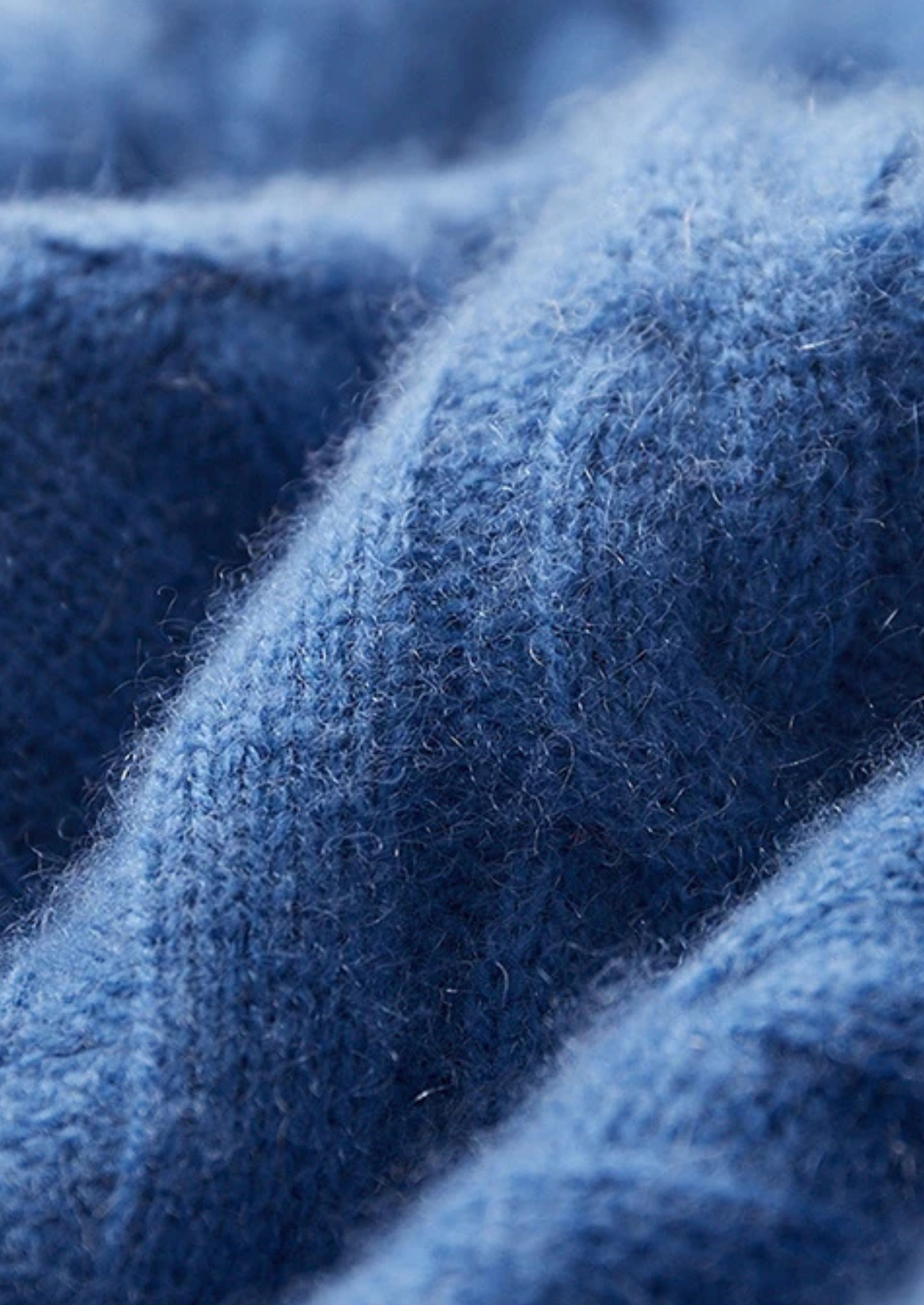 Moletom Premium em Cashmere com Zíper e Tricô Trançado