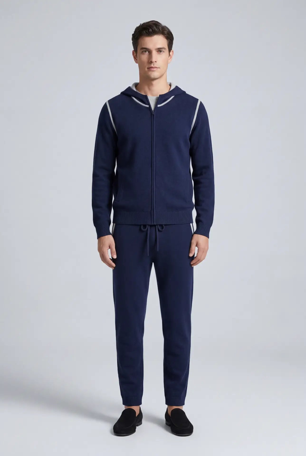 Blue Nina Cashmere Set