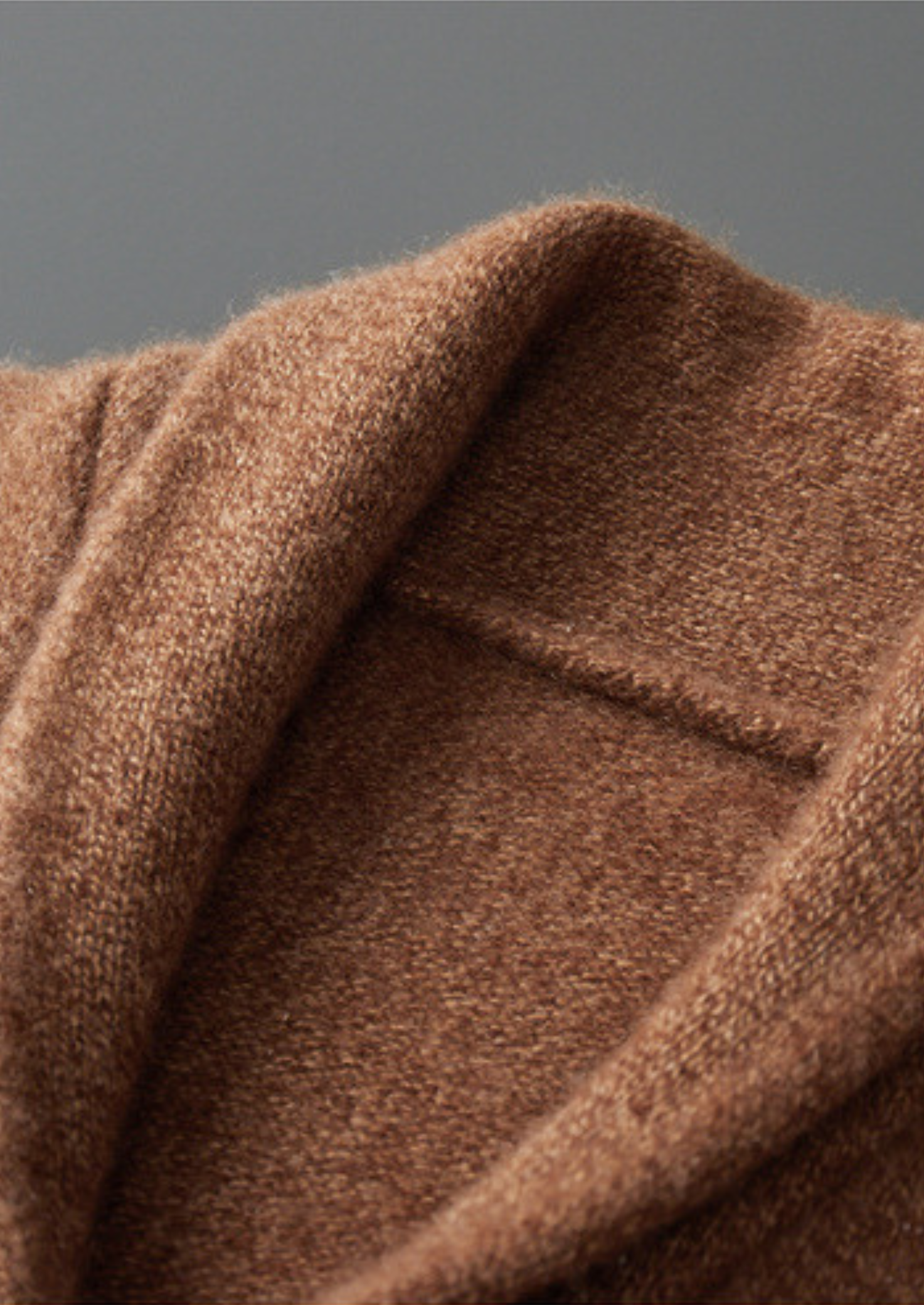 CARDIGAN GOLA XALE EM CASHMERE PURO