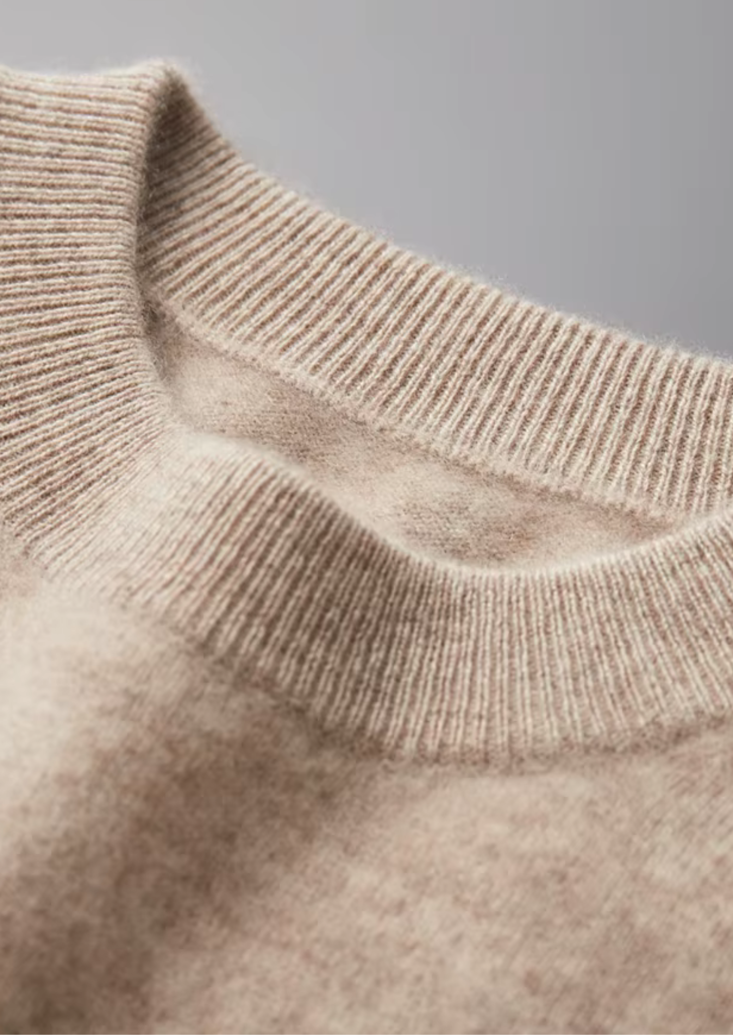 Conjunto de Lazer Vienna em Cashmere Premium - Areia