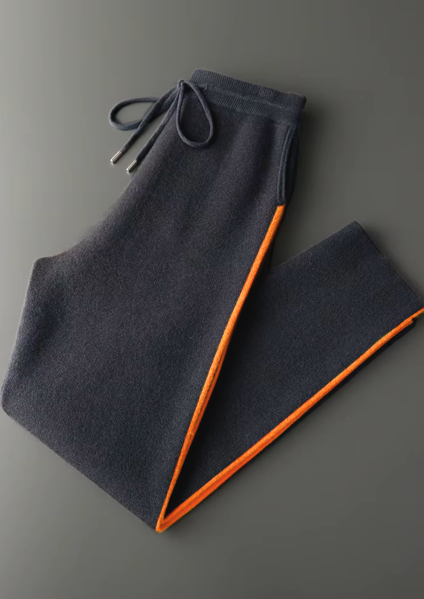 CONJUNTO MILANO DE LAZER EM CASHMERE PREMIUM CINZA PROFUNDO