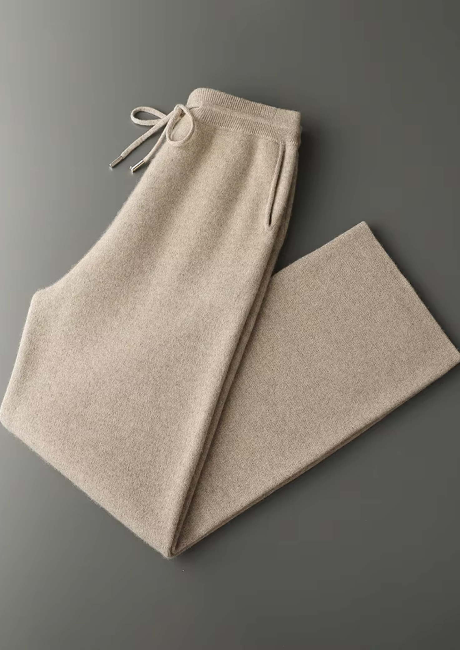 Calça Relaxed em Cashmere Premium
