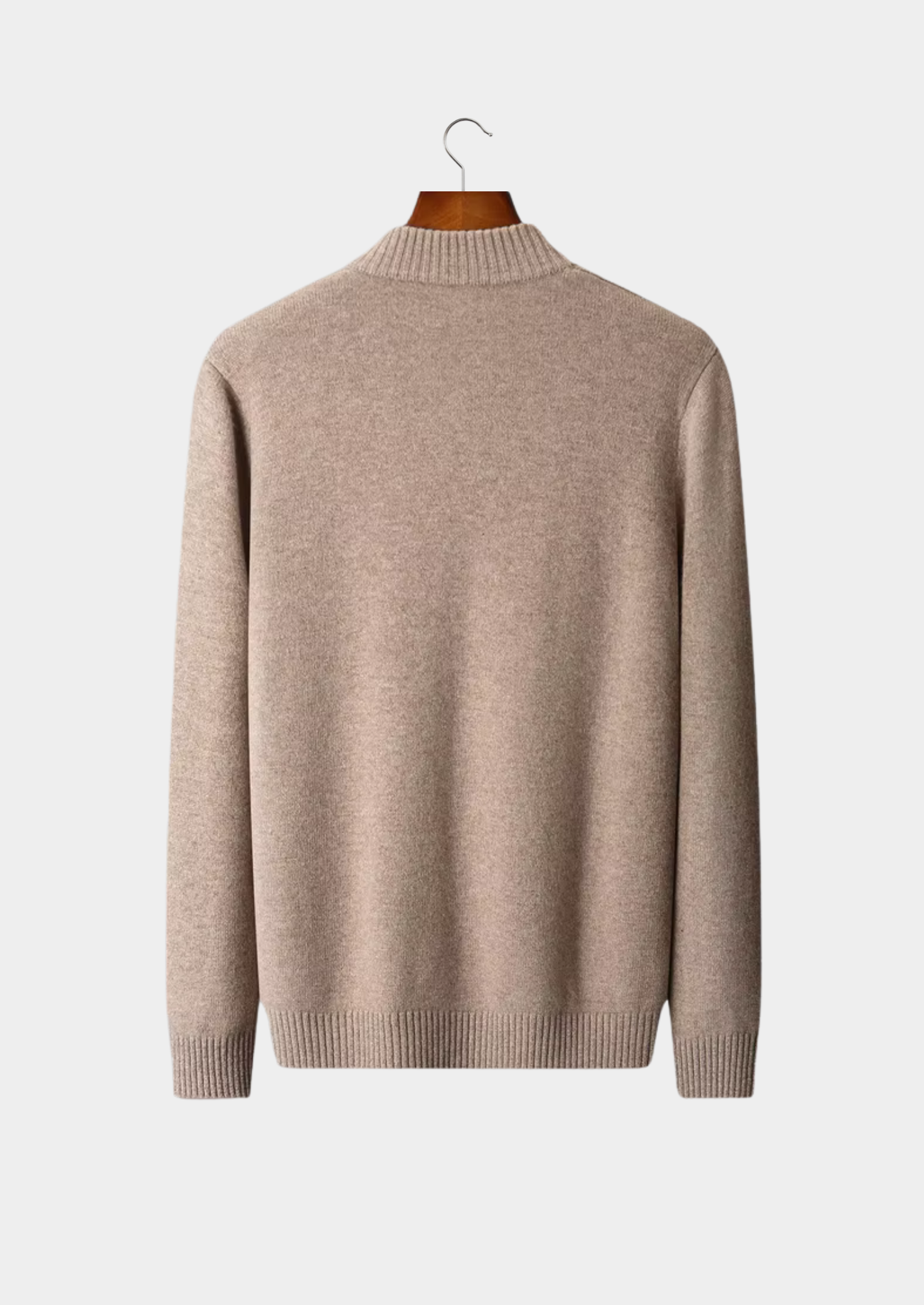 Cardigan com Botões em Lã Merino Extrafina