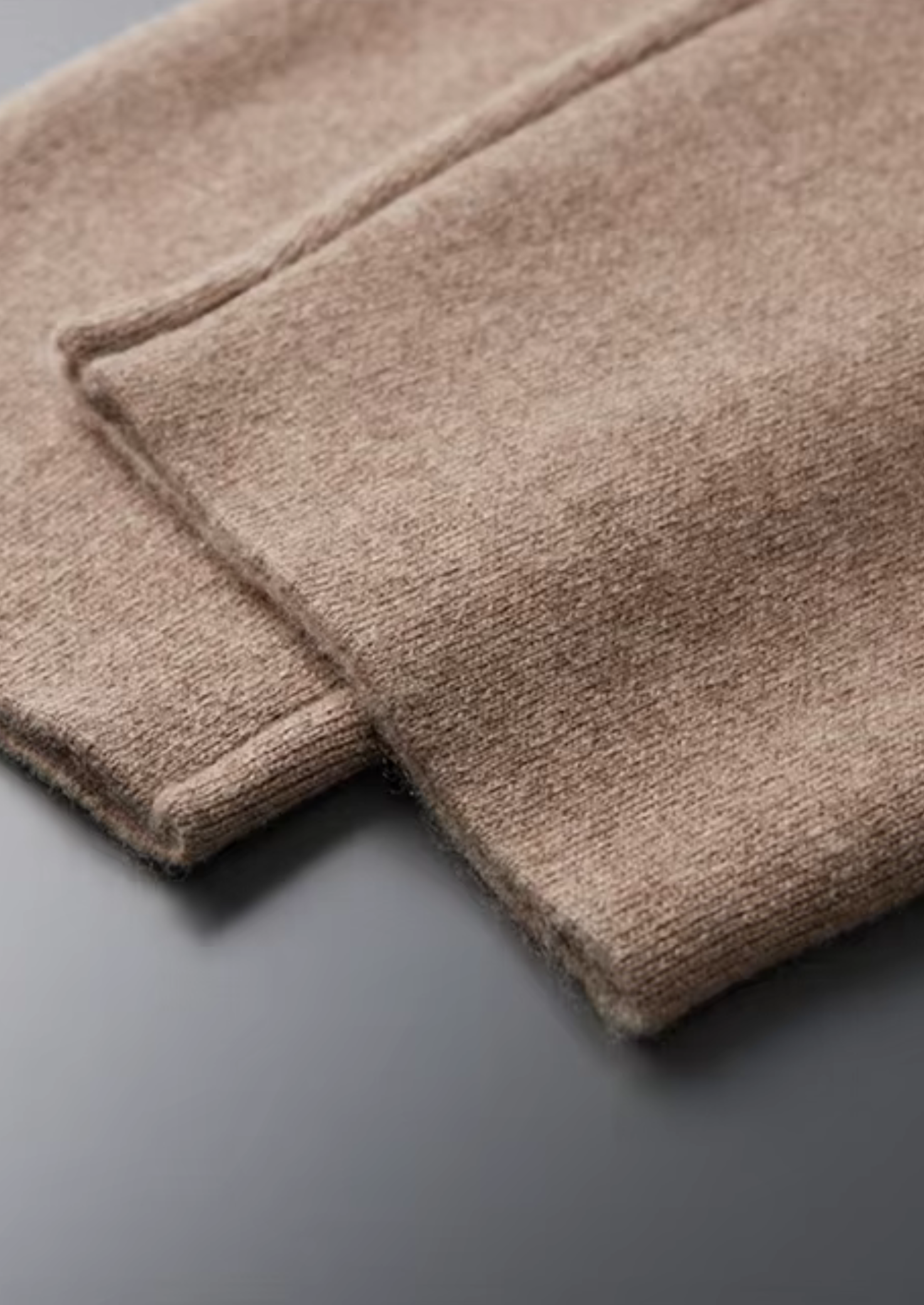 Calça Reta em Caxemira Premium