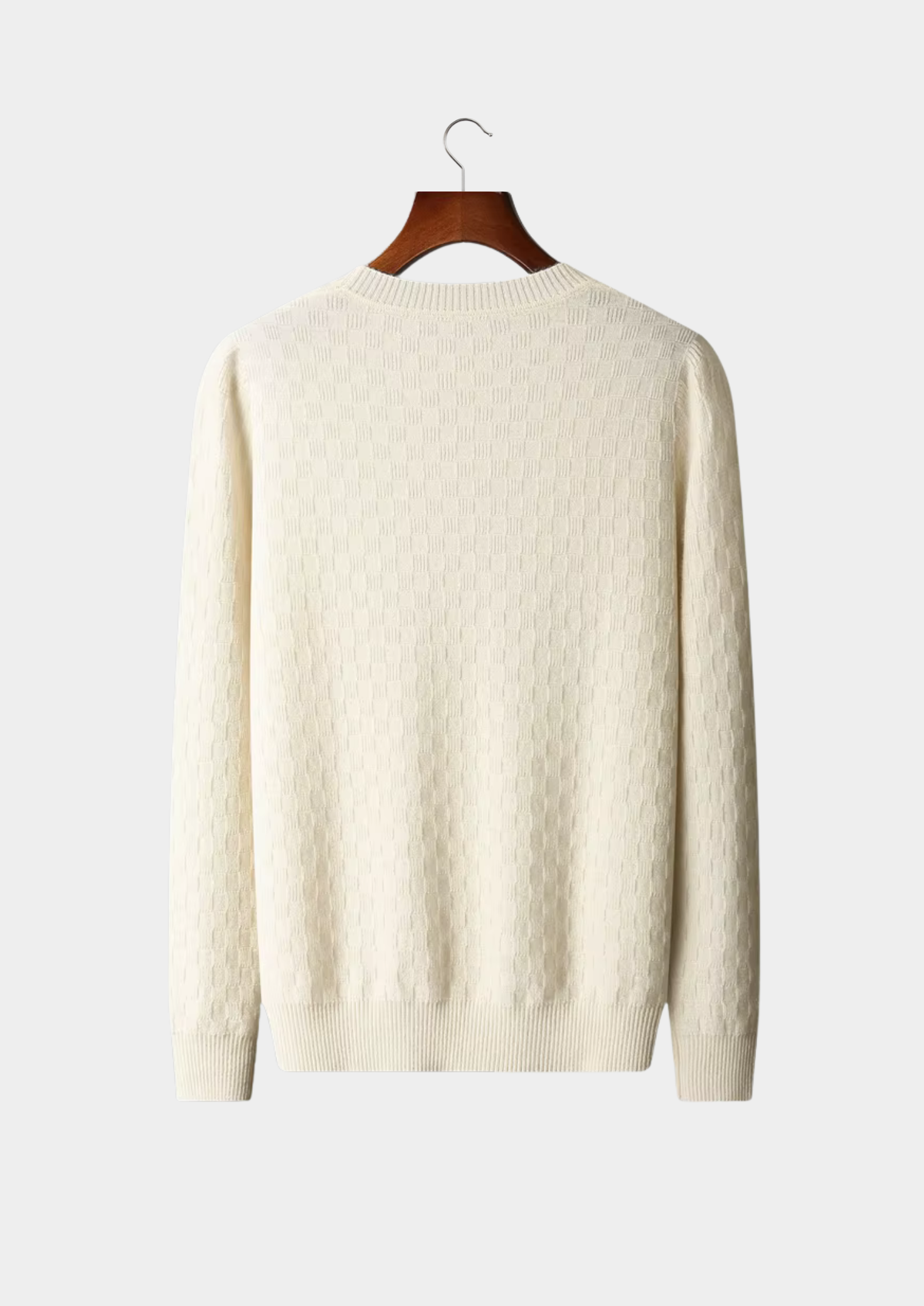 Suéter Gola Careca Cashmere Premium Texturizado