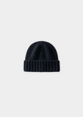 Gorro de Inverno Preto em Cashmere