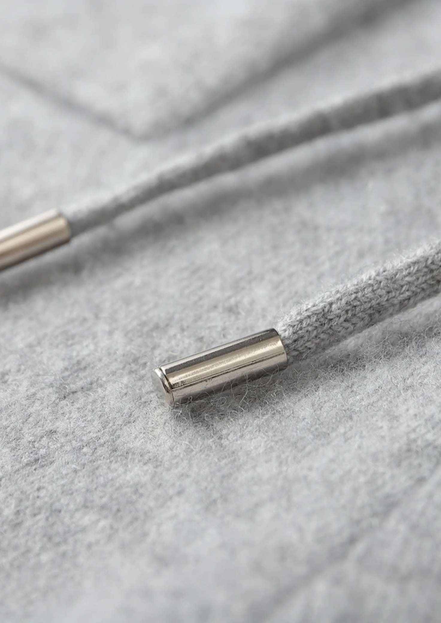 Conjunto Alain Leisure Cinza Claro em Cashmere Premium