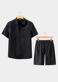 CONJUNTO DE VERÃO DOLCEVITA MANGA CURTA - Preto