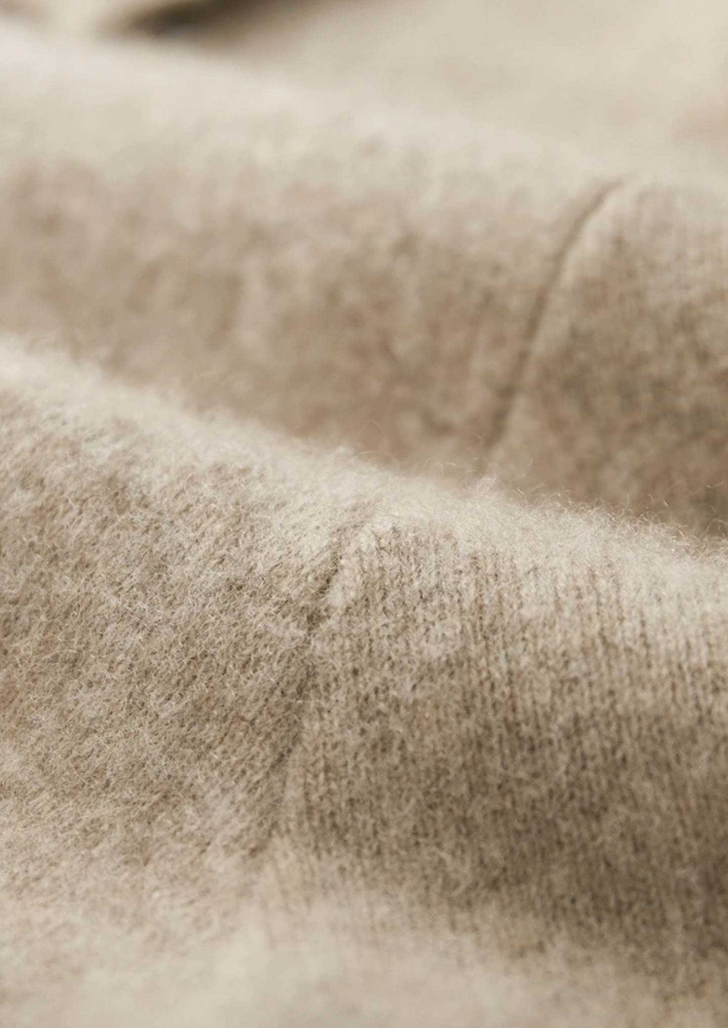 Cardigan Polo com Zíper em Cashmere Premium