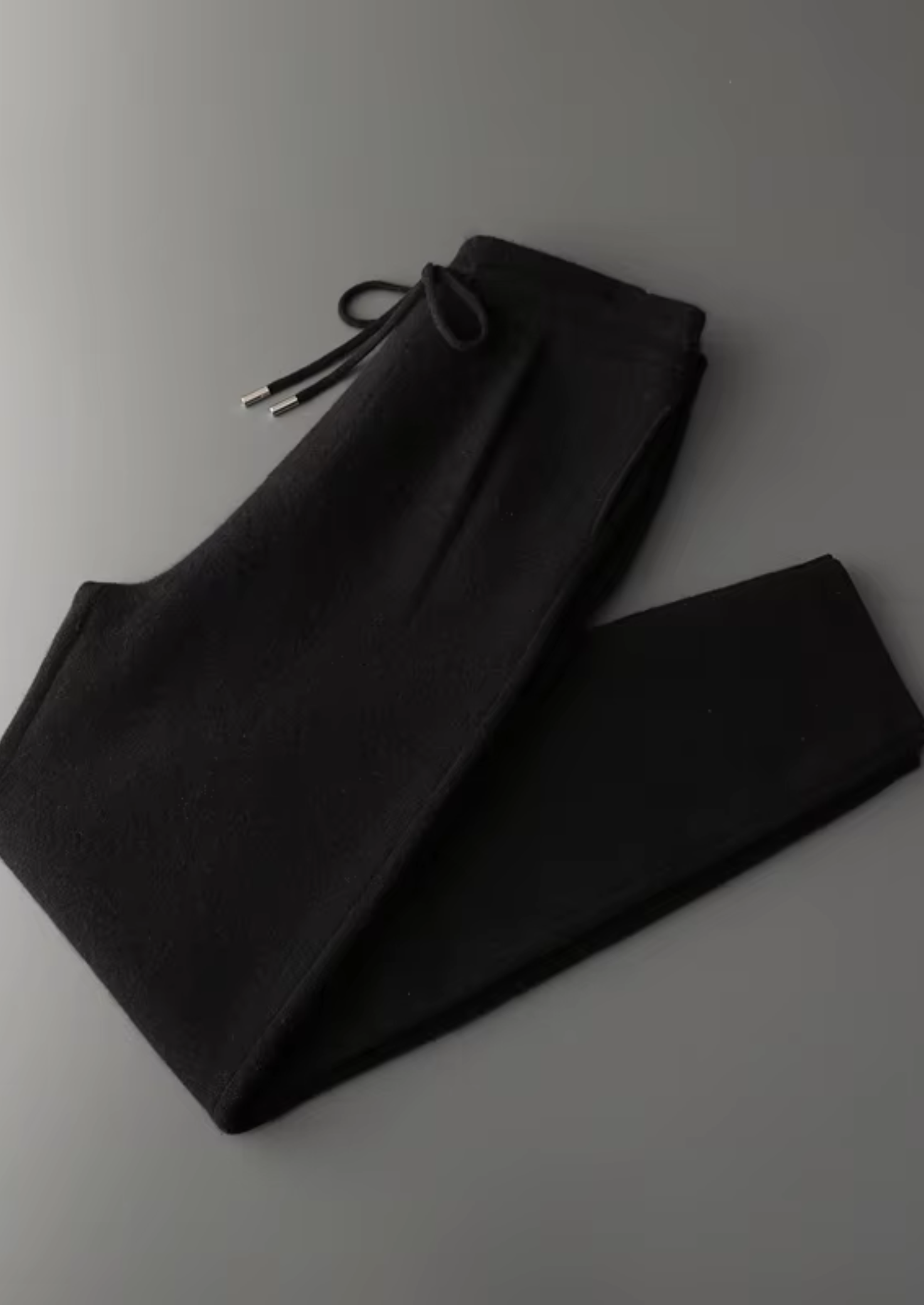 Calça Premium em Cashmere com Pregas