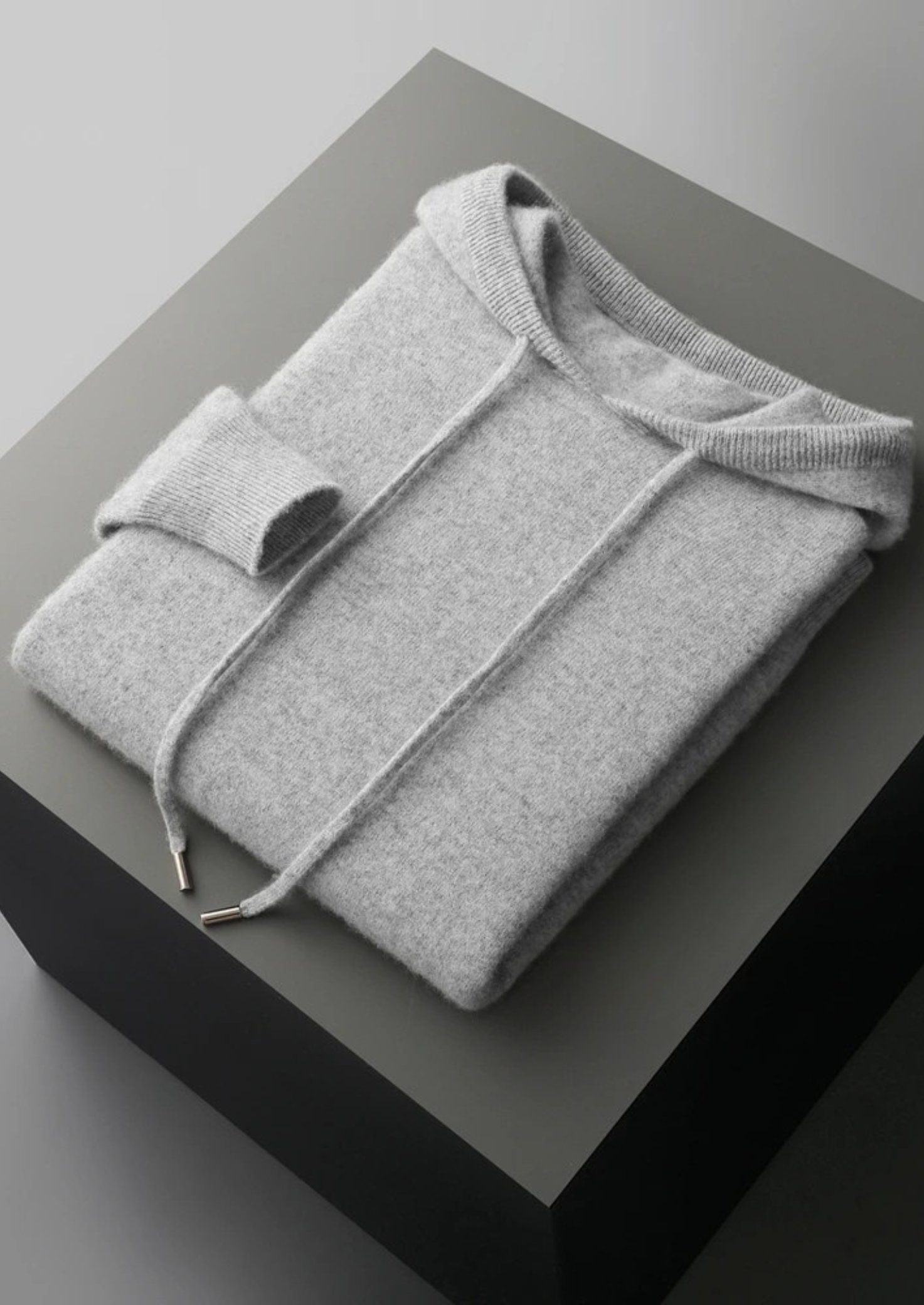 Conjunto Alain Leisure Cinza Claro em Cashmere Premium