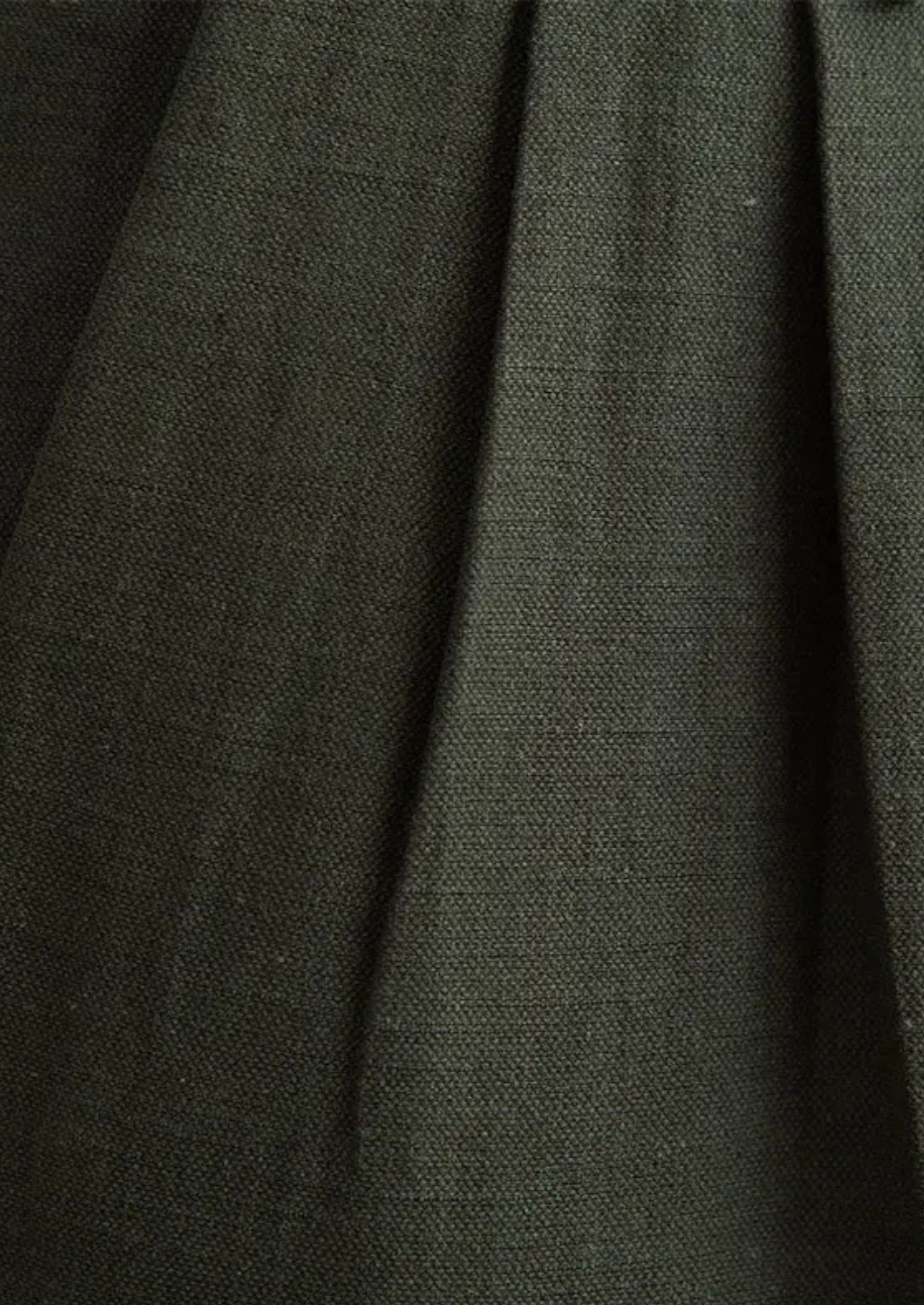 CALÇA COSTEIRA PLISSADA CAGLIARI - Verde-Oliva