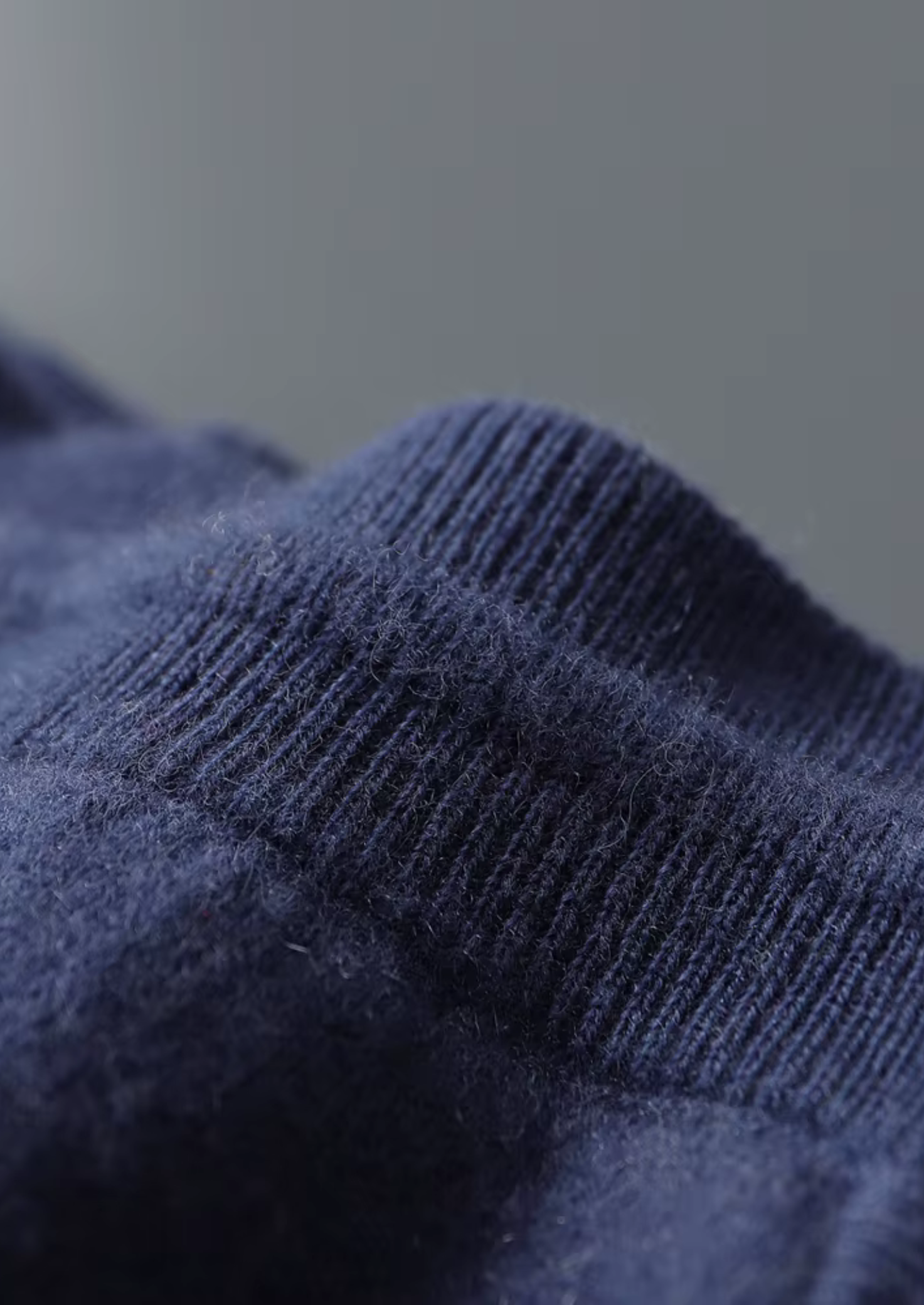 CONJUNTO MILANO DE LAZER EM CASHMERE PREMIUM AZUL-MARINHO