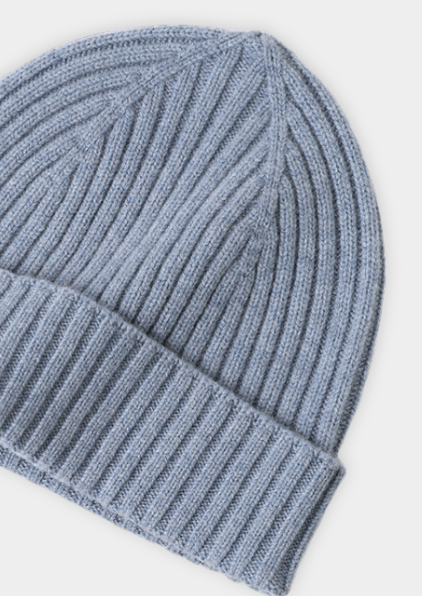 Essenciais de Inverno em Lã Merino Extrafina - Azul Claro