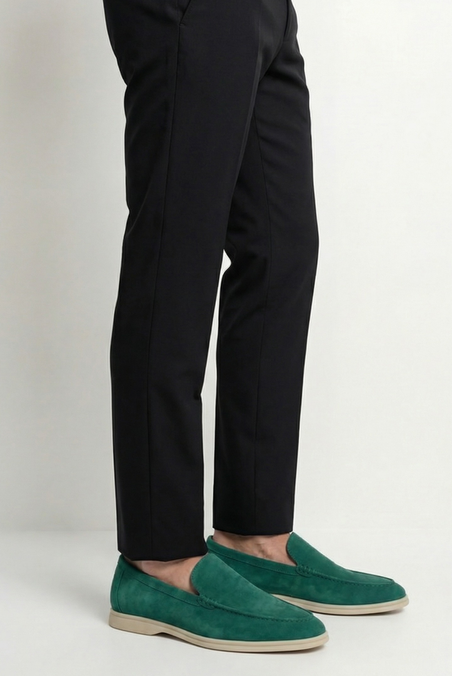 Mocassim Donati Verde Viridian