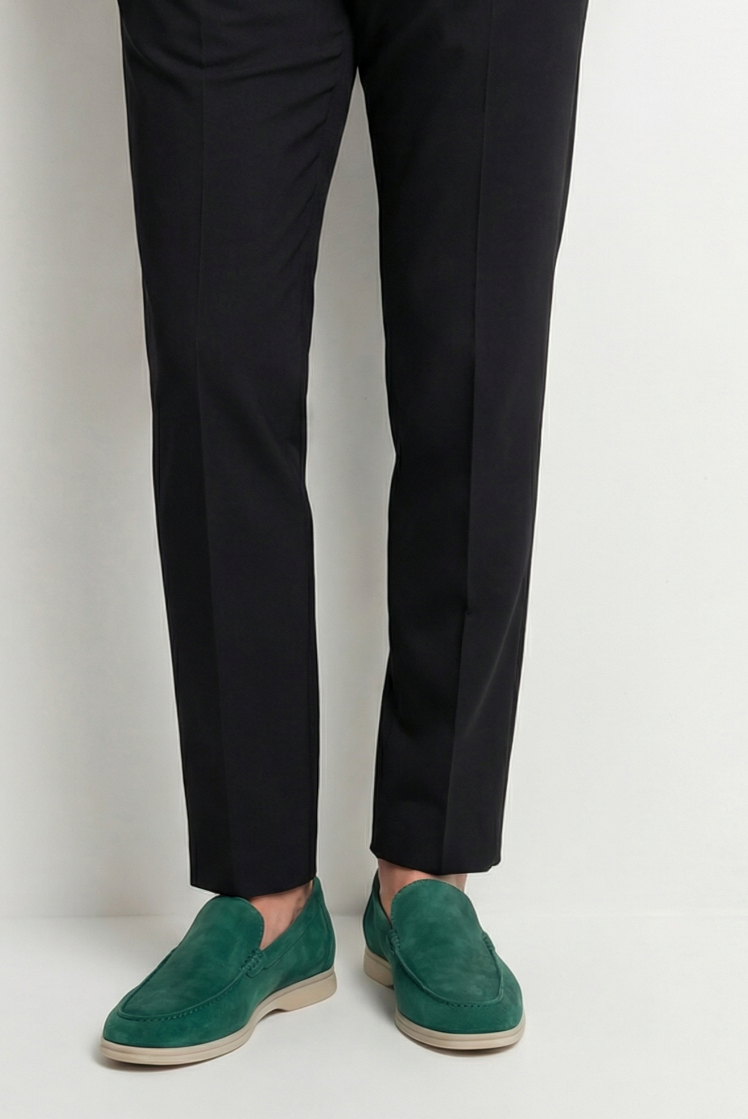 Mocassim Donati Verde Viridian
