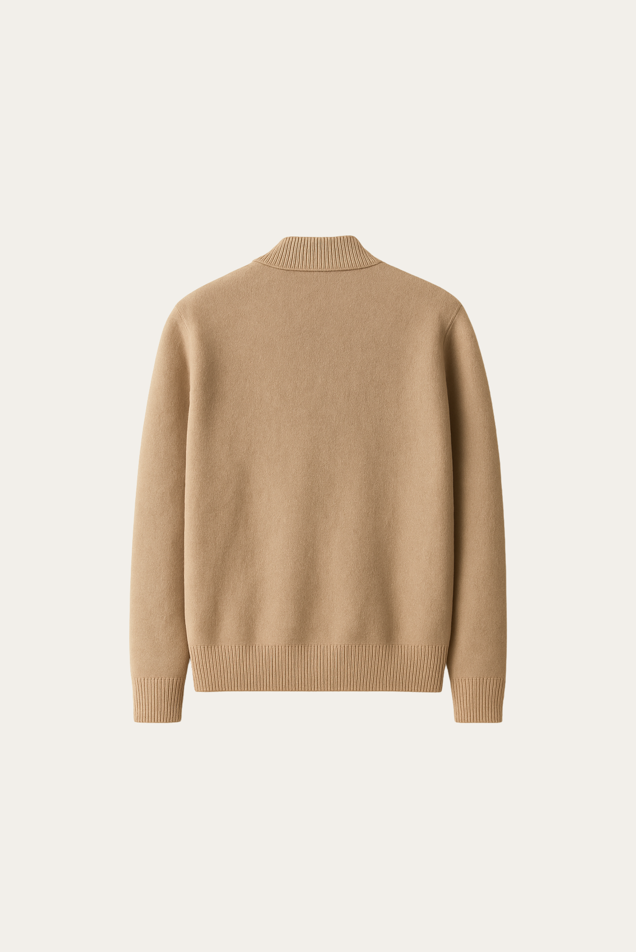 Cardigan de Cashmere Camelo