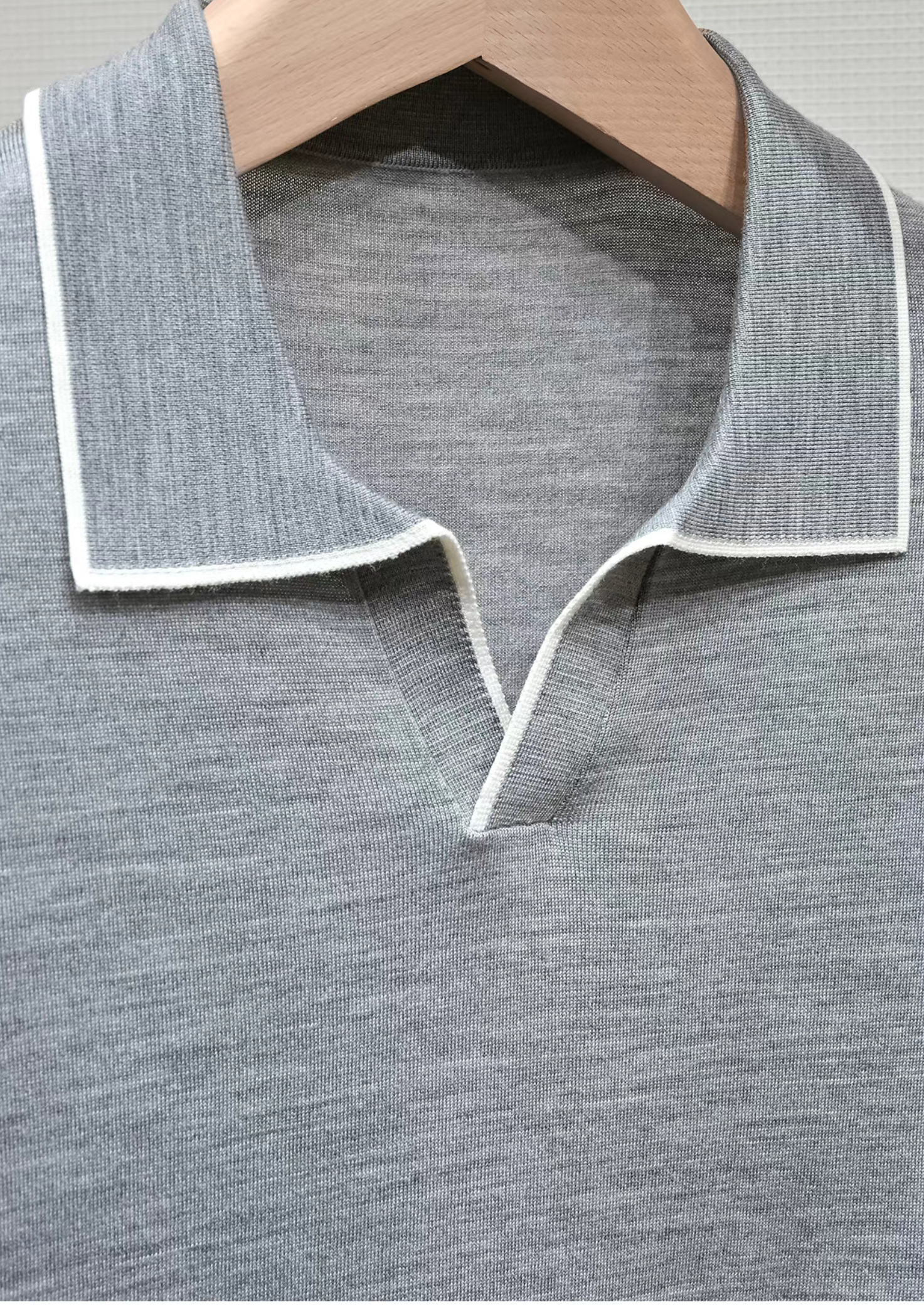 Camisa Polo Ellis Leve - Cinza-Claro