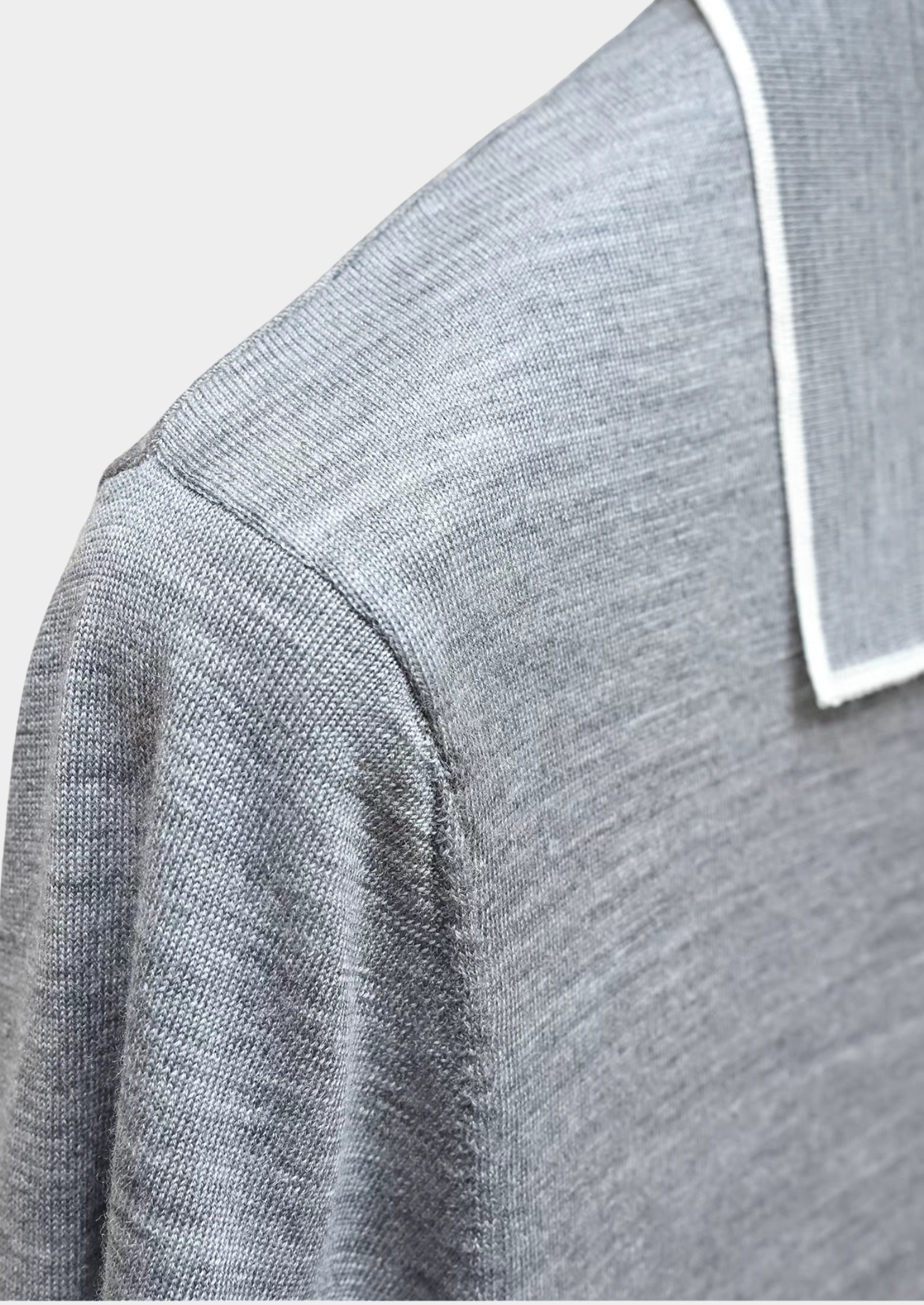 Camisa Polo Ellis Leve - Cinza-Claro