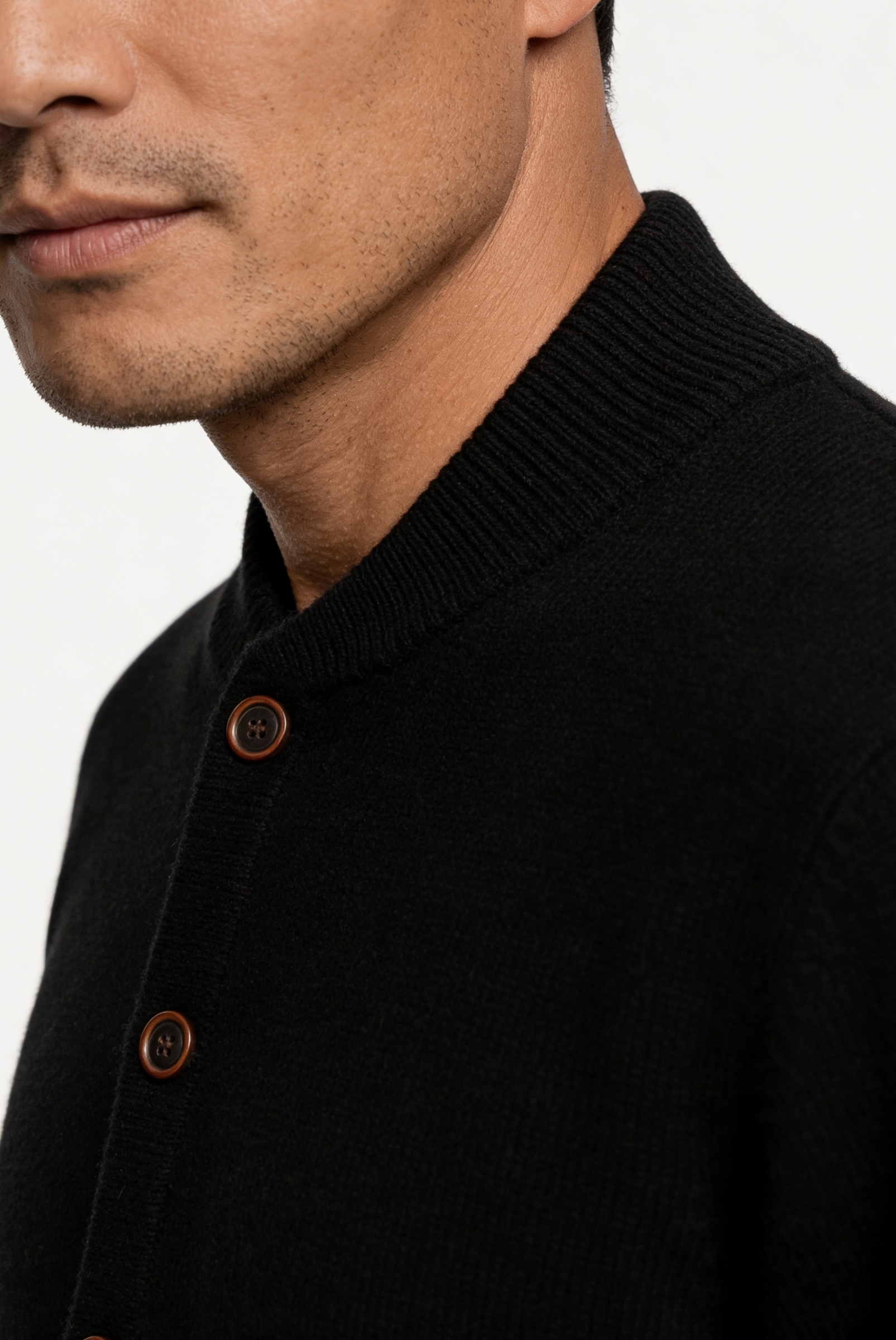 Cardigan de Cashmere Preto