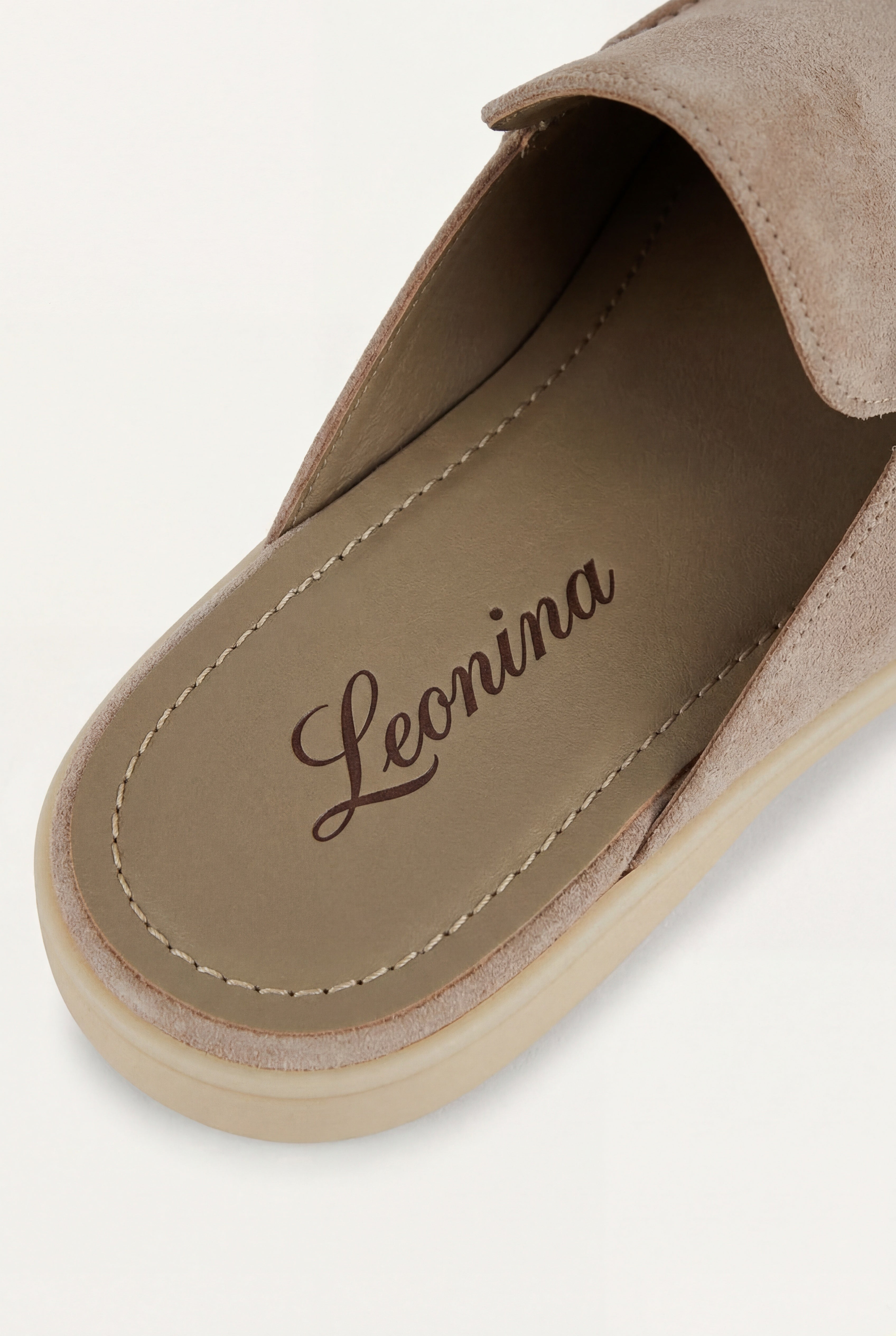 beige Desert Nina Mule