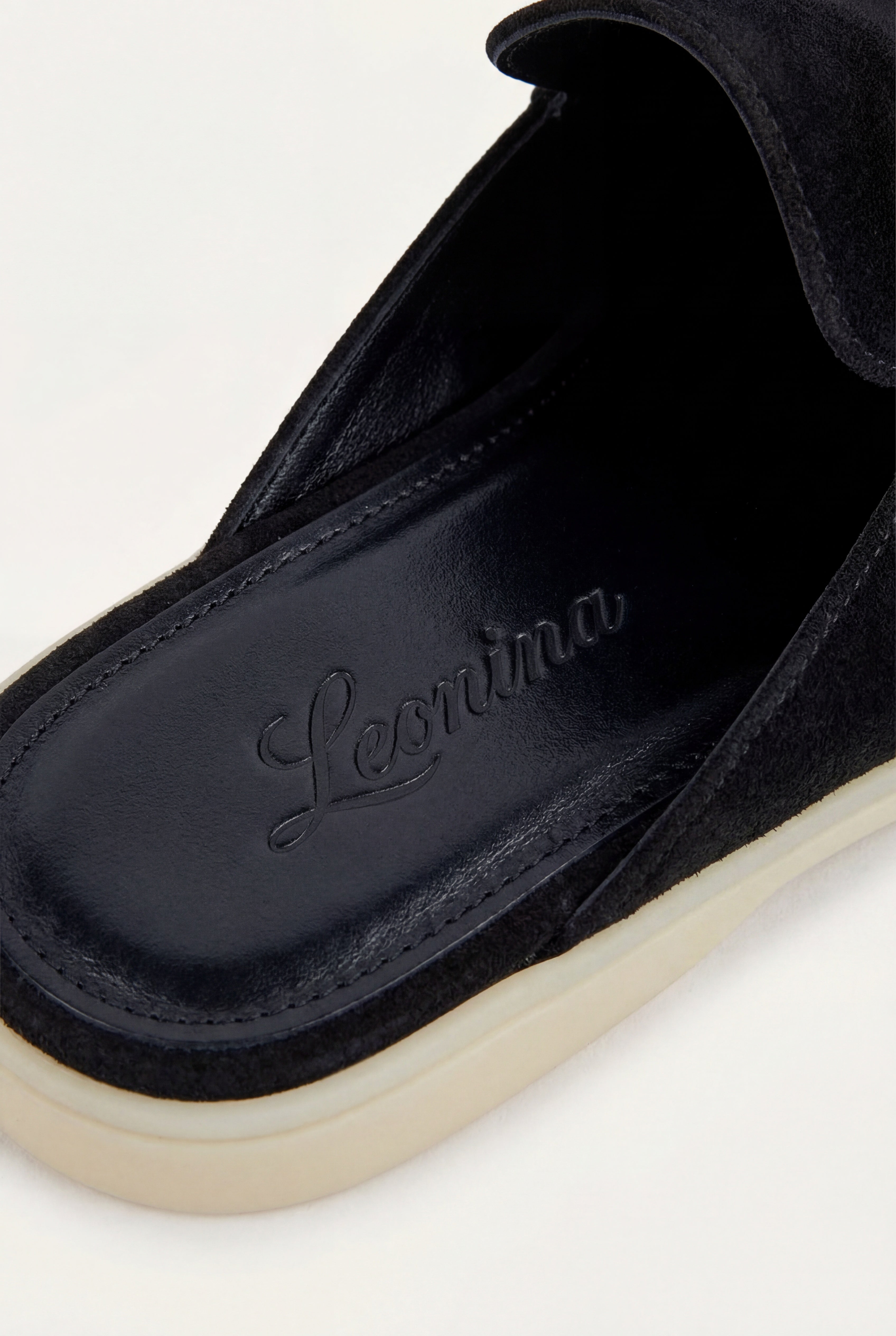 Black Nina Mule