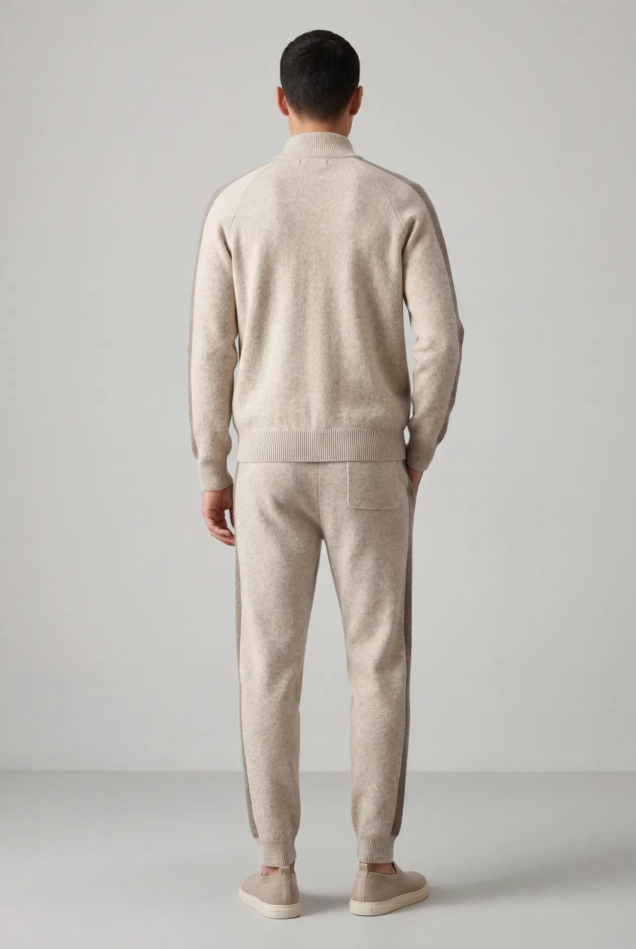 Beige Nina Cashmere Set