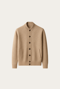 Cardigan de Cashmere Camelo