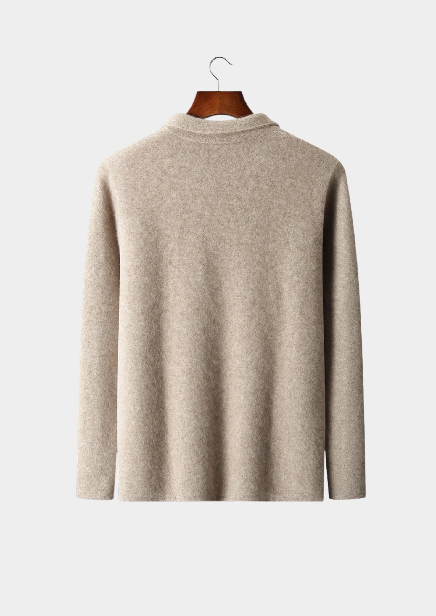 Cardigã Premium em Cashmere com Zíper