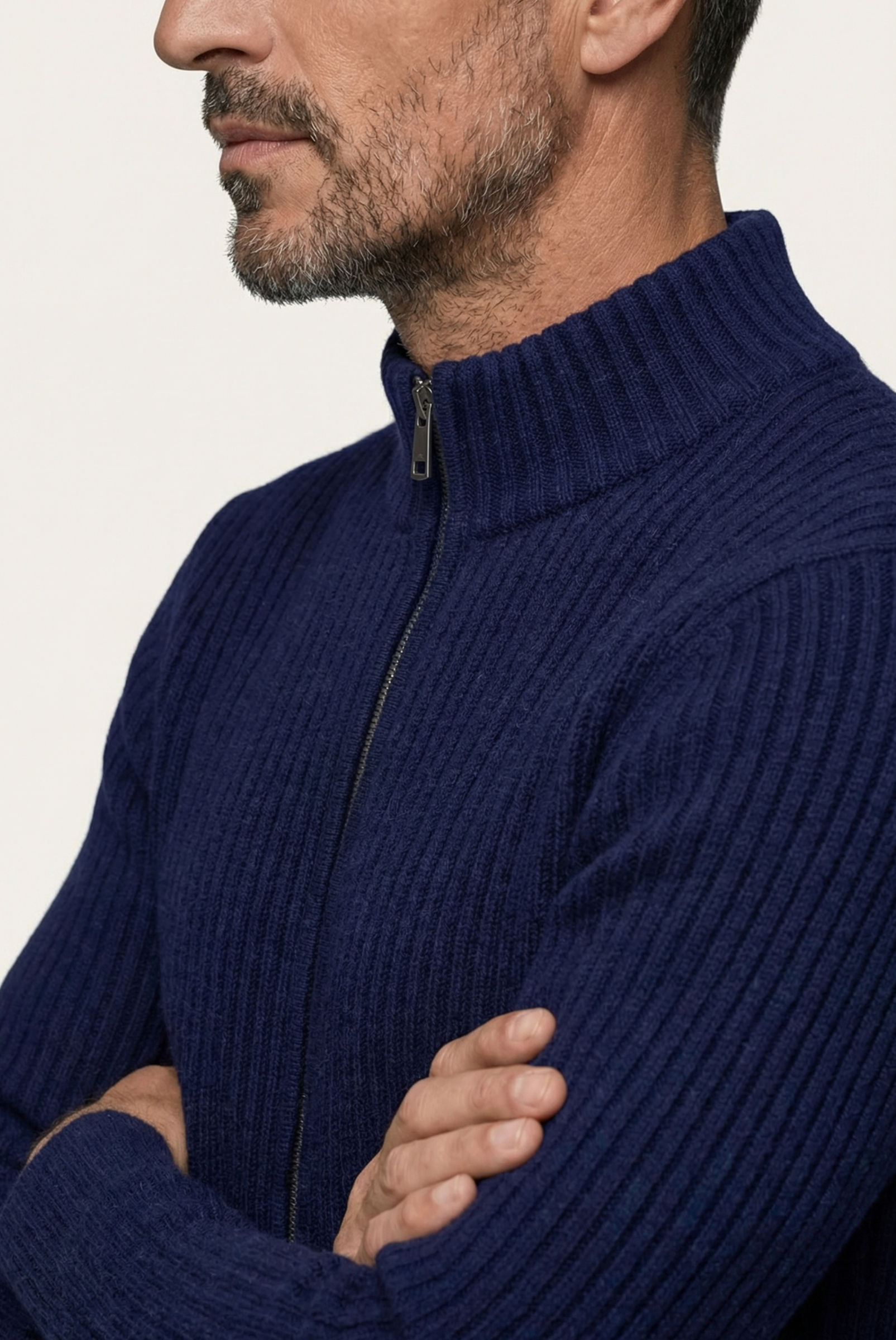 Cardigan Donati Azul-Marinho