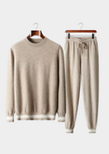 Conjunto de Lazer Vienna em Cashmere Premium - Areia