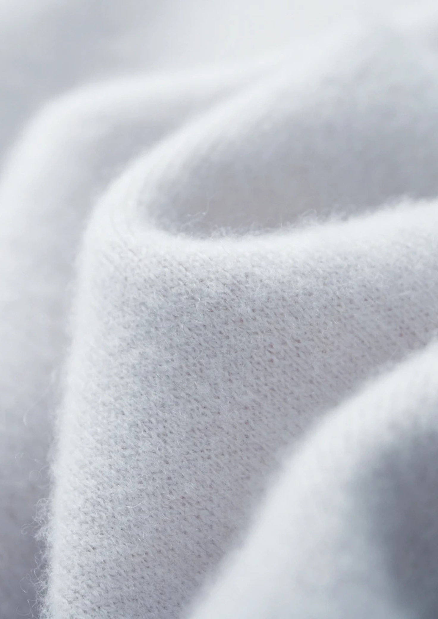 Moletom com Zíper Bicolor em Cashmere Premium