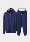 Conjunto de Lazer Kilian em Cashmere Premium - Azul-Marinho