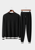 Conjunto de Lazer Vienna em Cashmere Premium - Preto