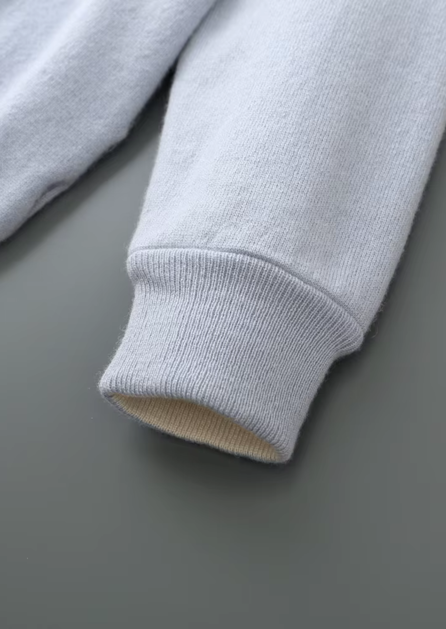 Cardigan com Zíper em Lã Merino Extrafina Pura