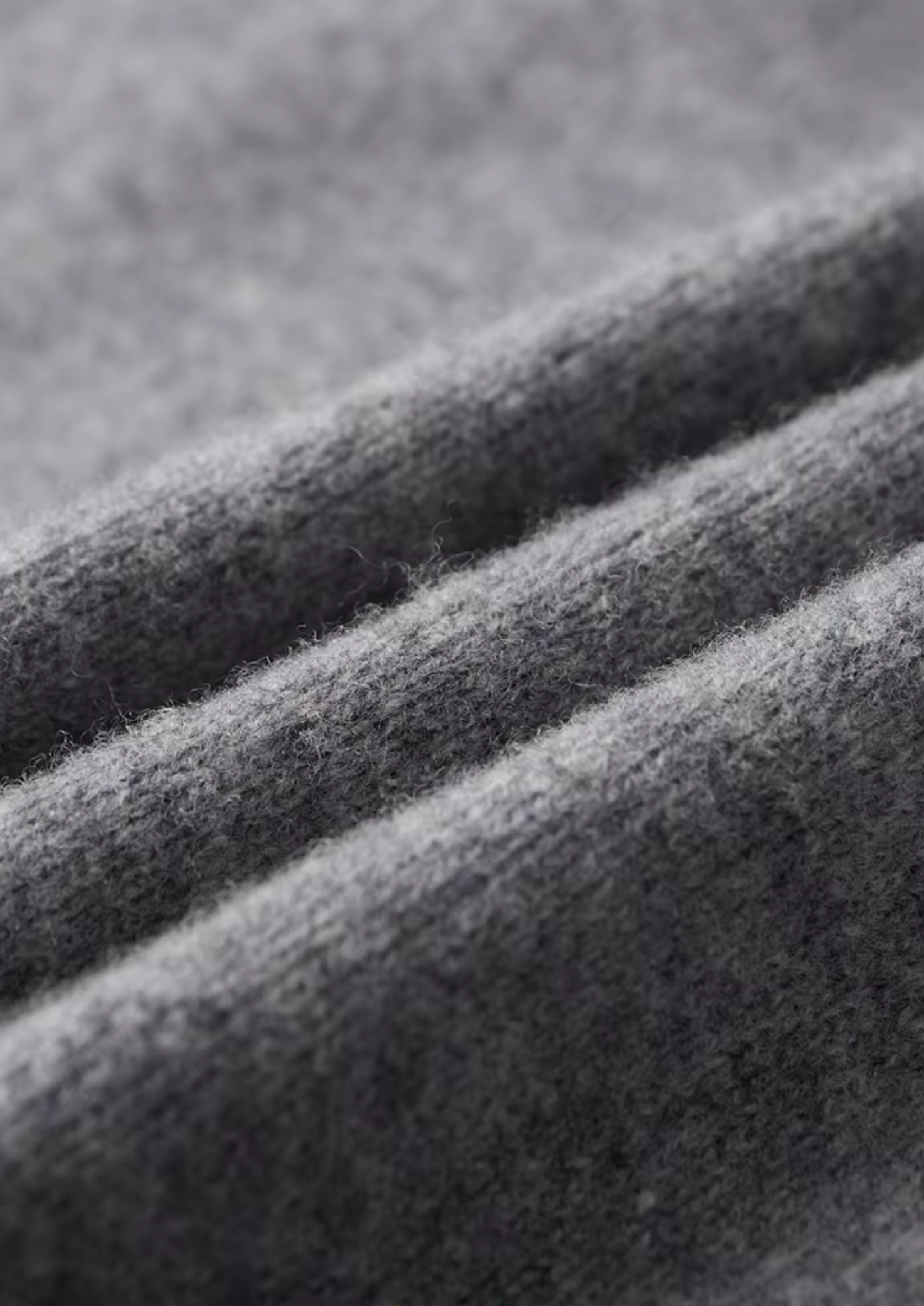 Cardigan Bicolor com Zíper em Lã Merino Extrafina Pura