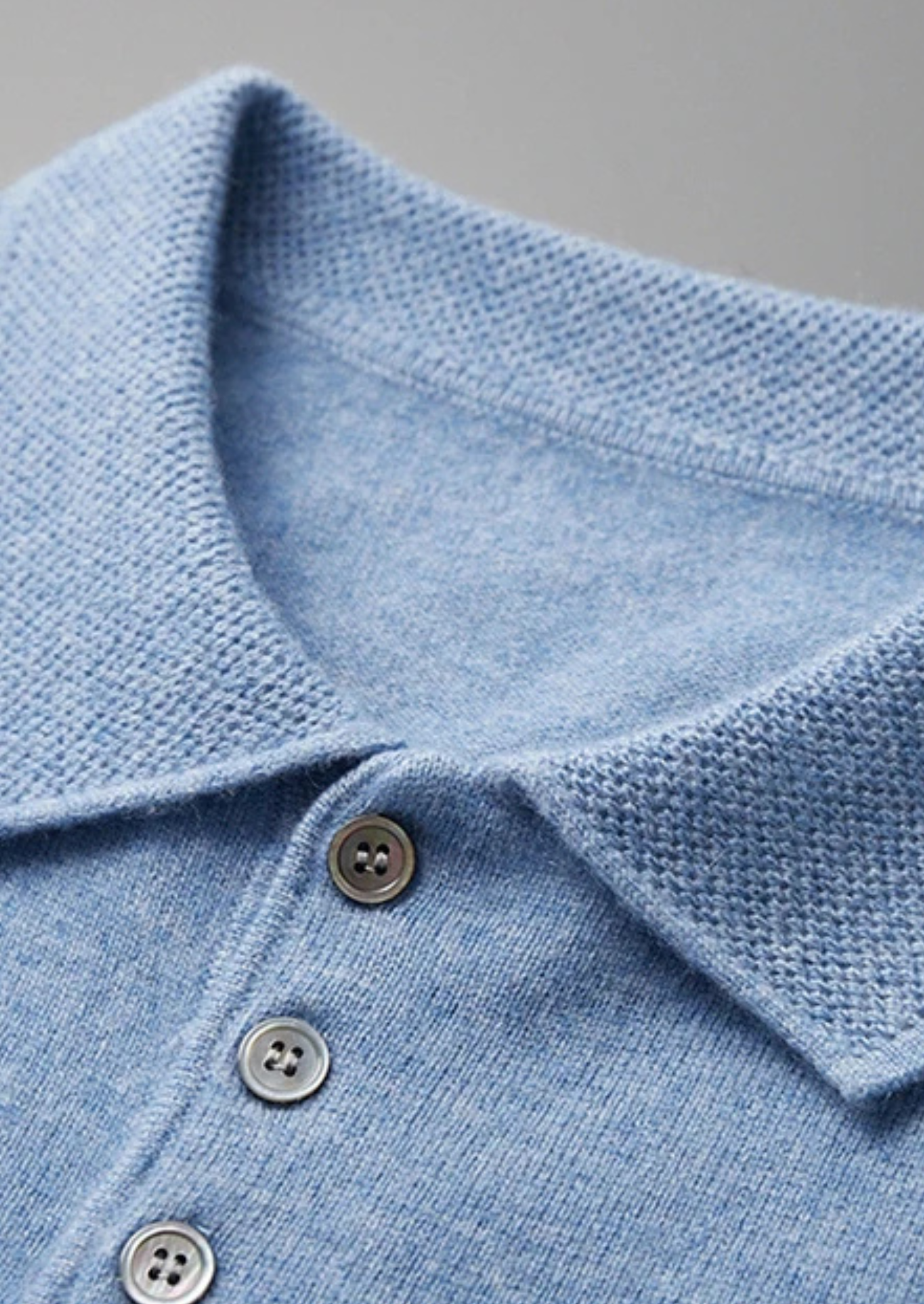 Polo Clássica em Cashmere Premium