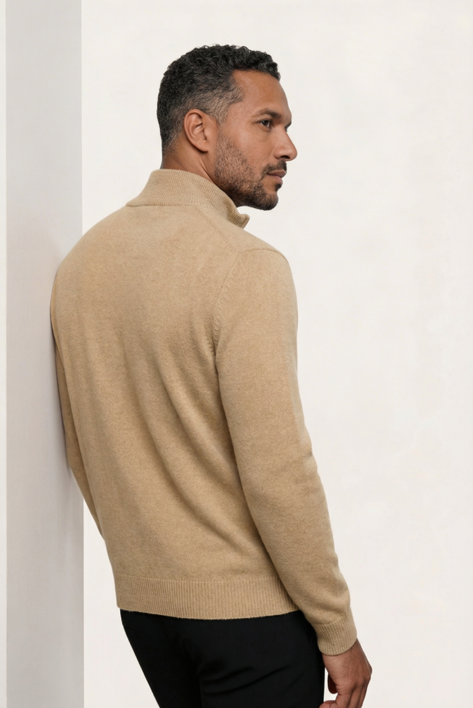 Cardigan de Cashmere Dupla Face Vermelho